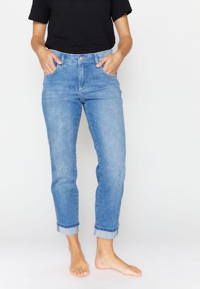 Jeans Darleen Crop TU Ribbon with organic cotton