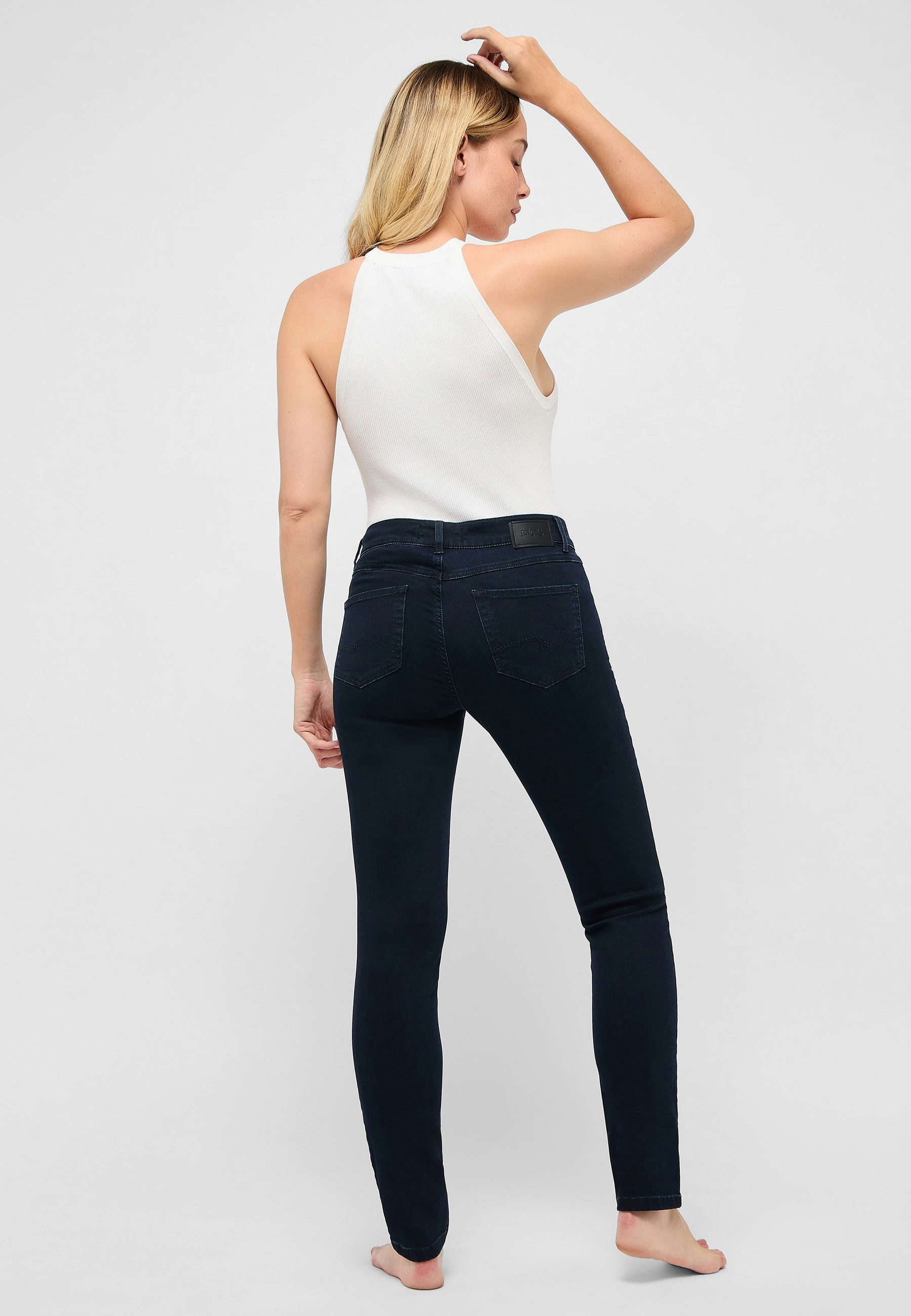 Jeans Skinny mit authentischem Denim