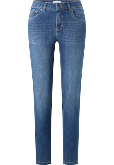 Skinny jeans with authentic denim