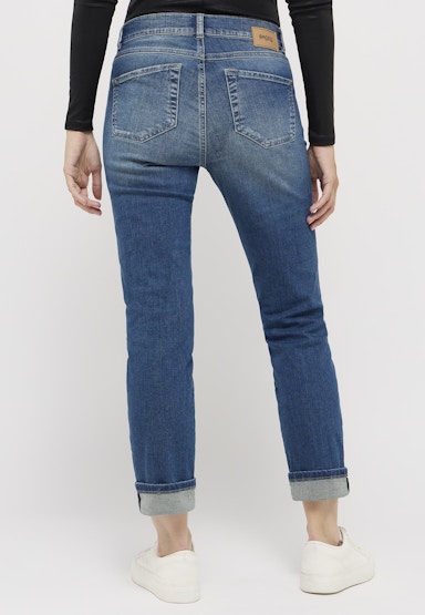 Jeans Cici Crop with rhinestones