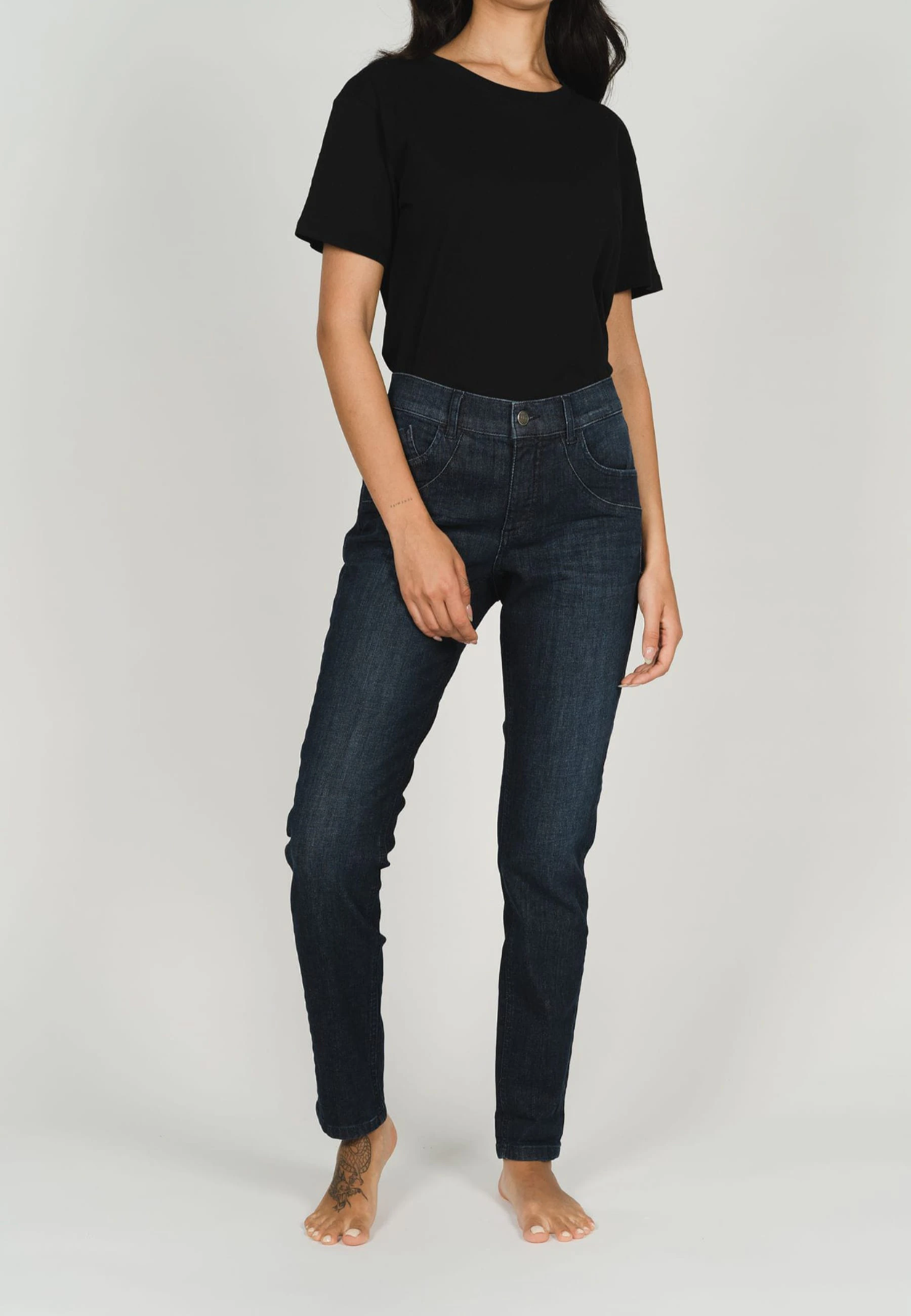 Jeans Patti  im Used-Look