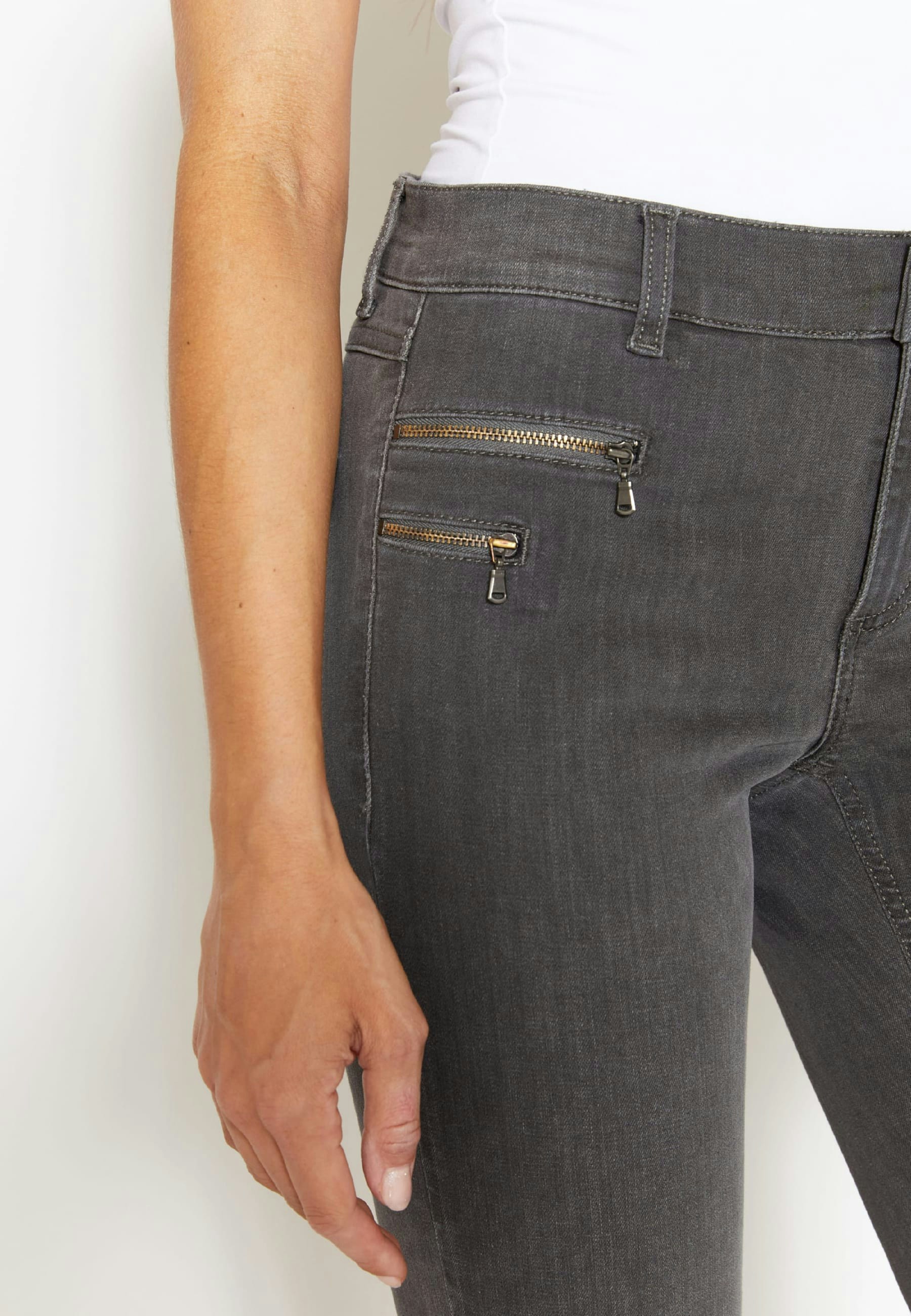 Jeans Malu Zip with decorative zippers