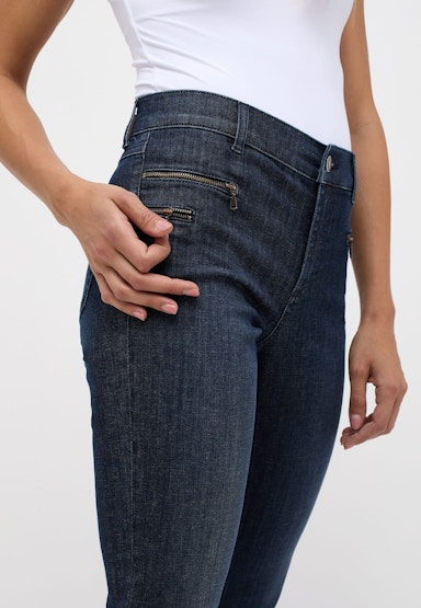 Jeans Malu Zip mit ZierreiÃŸverschlÃ¼ssen