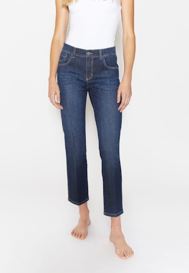 Jeans Darleen Crop mit authentischem Denim