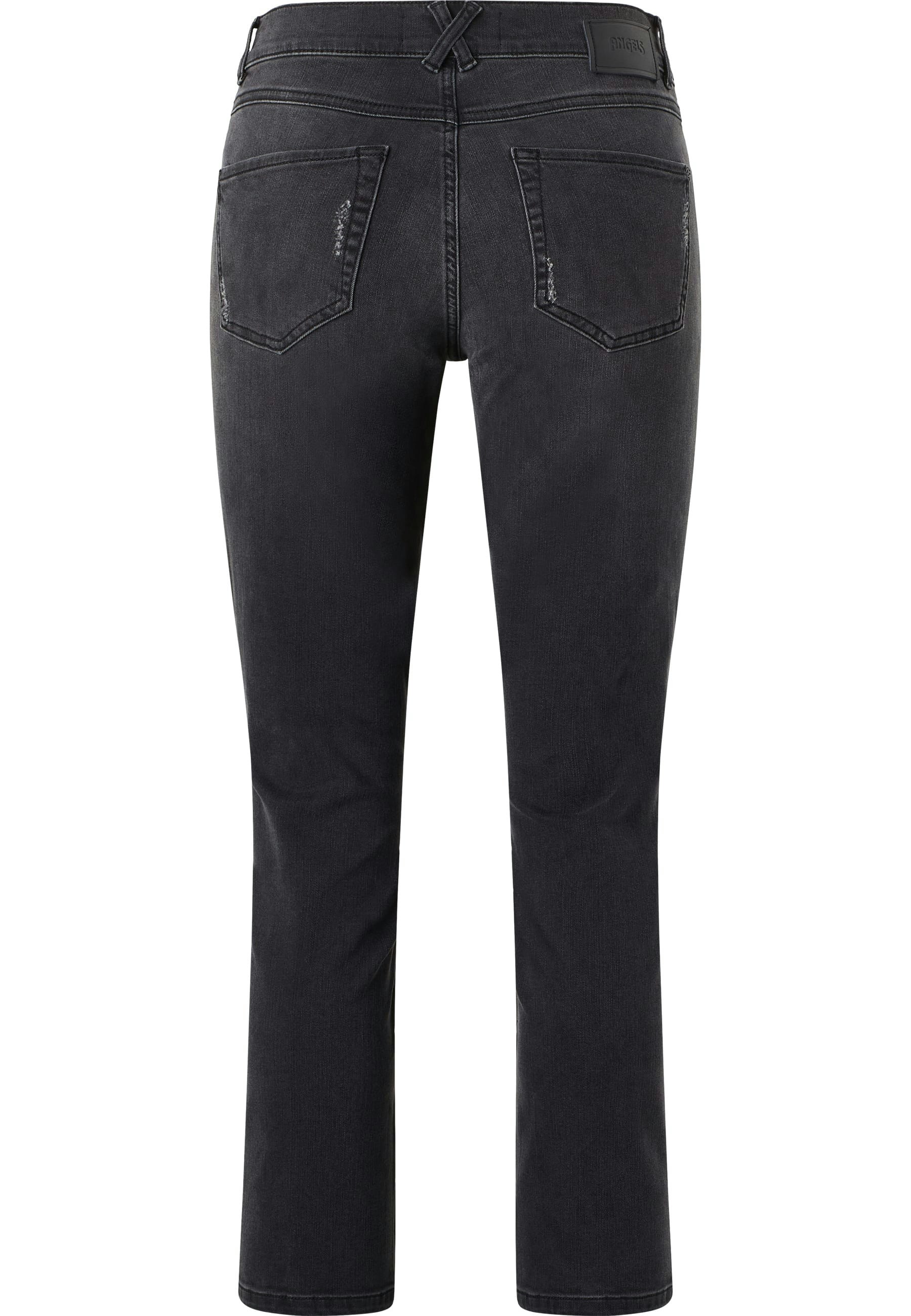 Jeans Darleen Crop Diamond mit Strass