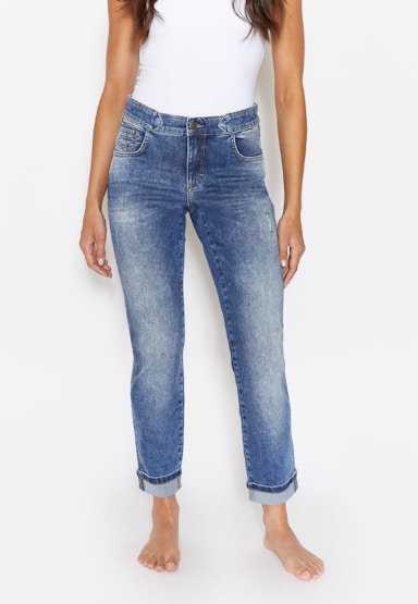 Jeans Darleen Crop TU Rock mit Nieten
