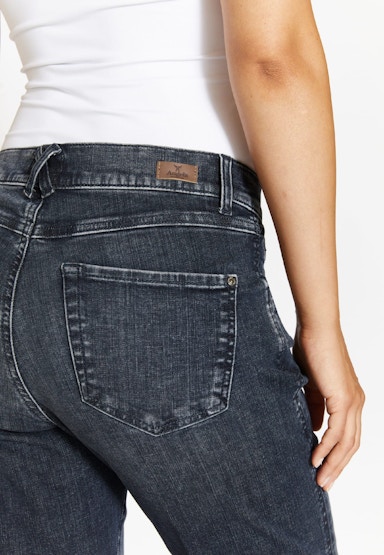 Jeans Darleen Crop TU Chain mit Ziernähten