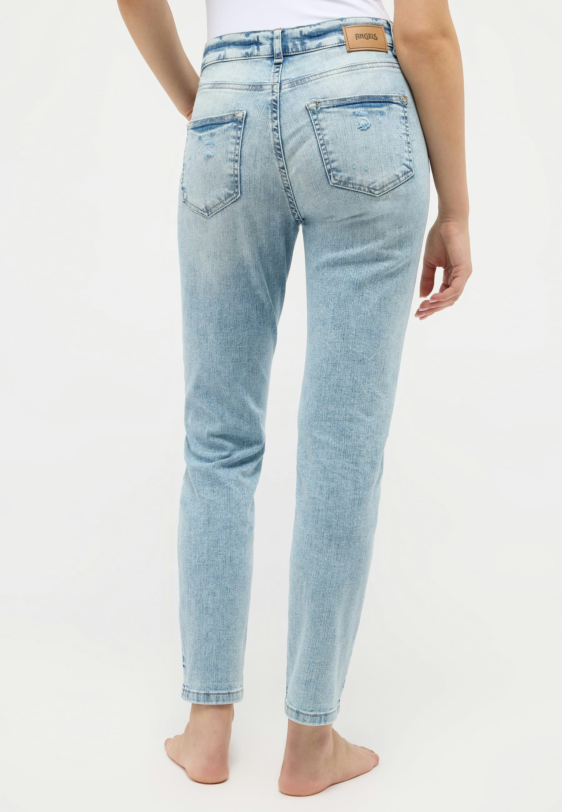 Jeans Boyfriend Destroy Tape