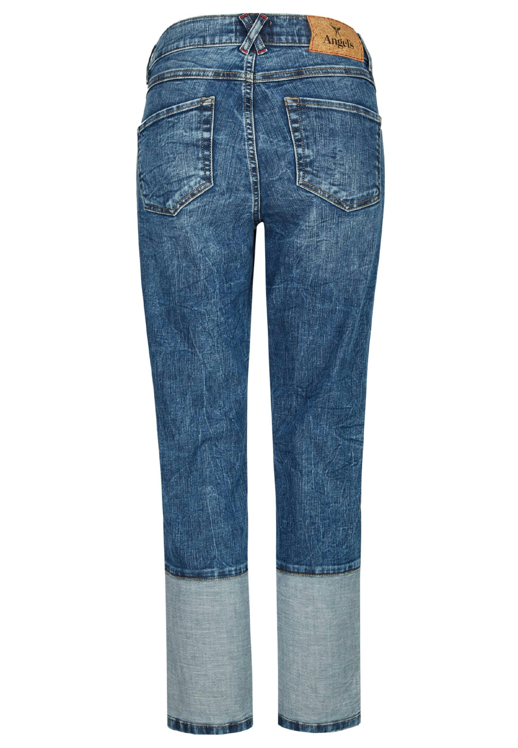 Patchwork Jeans Darleen Crop Reverse