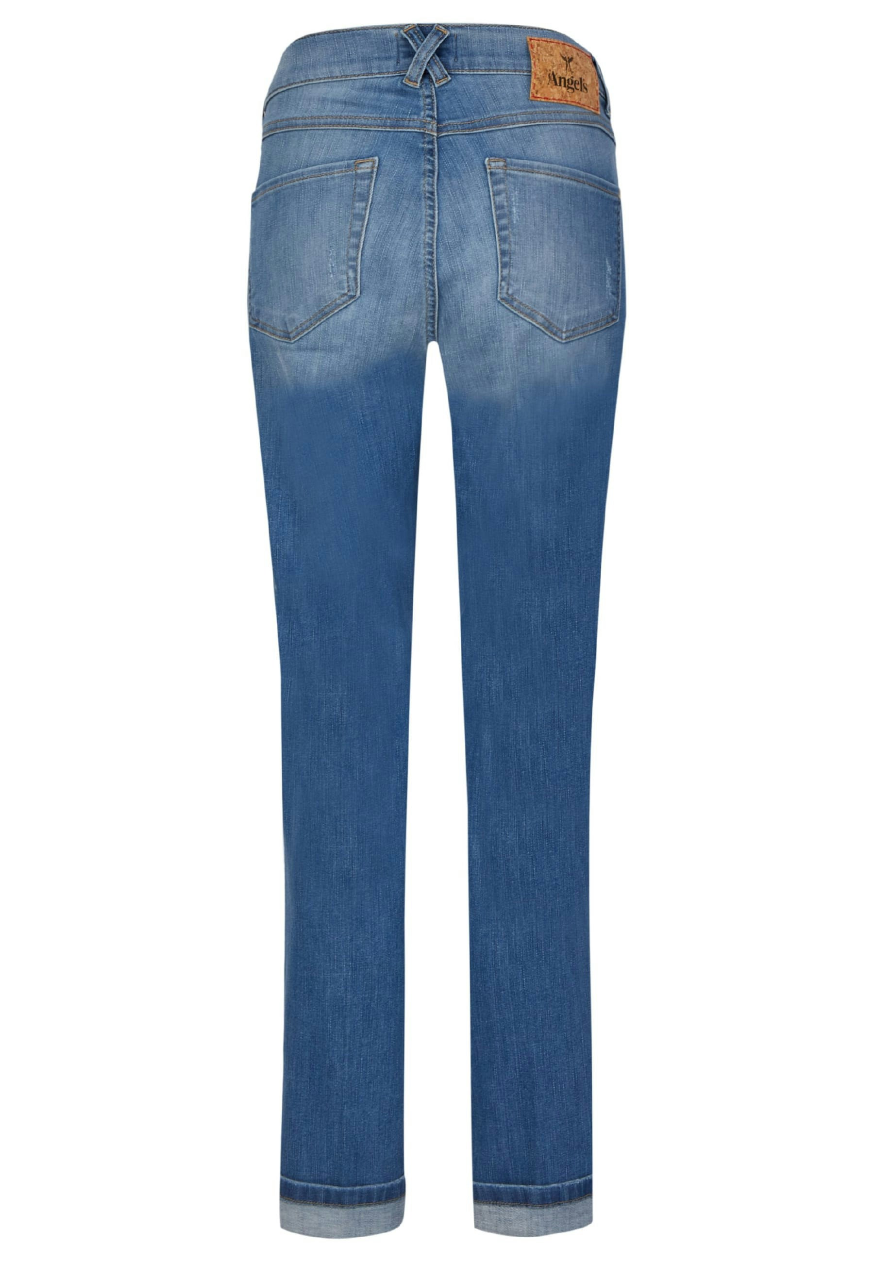 Destroyed-Jeans Darleen Crop TU Patch