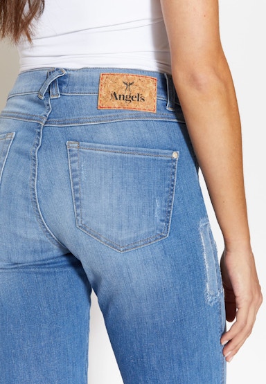 Destroyed-Jeans Darleen Crop TU Patch