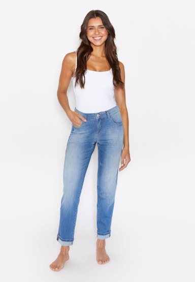 Destroyed-Jeans Darleen Crop TU Patch