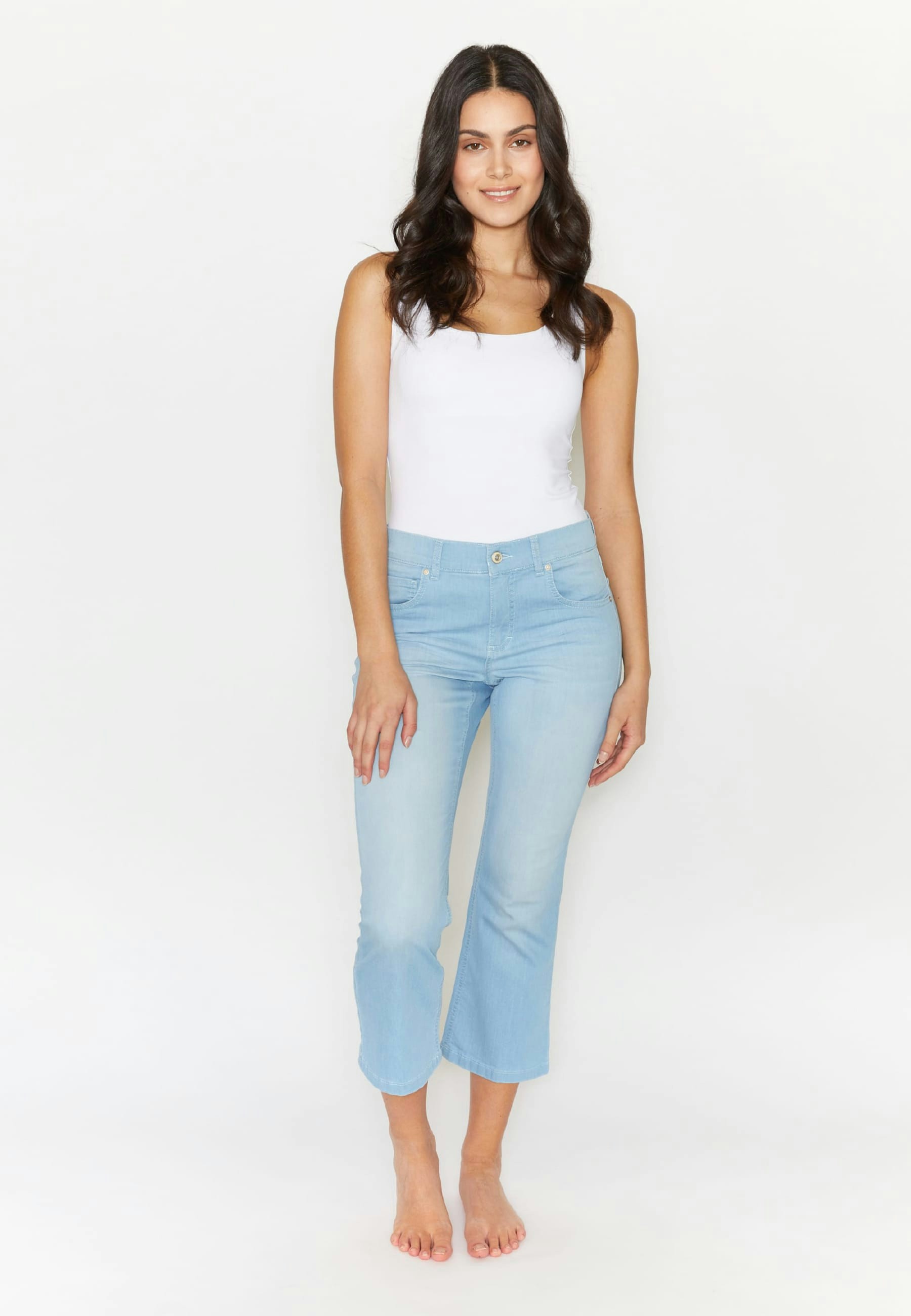 Bootcut-Jeans Leni Crop