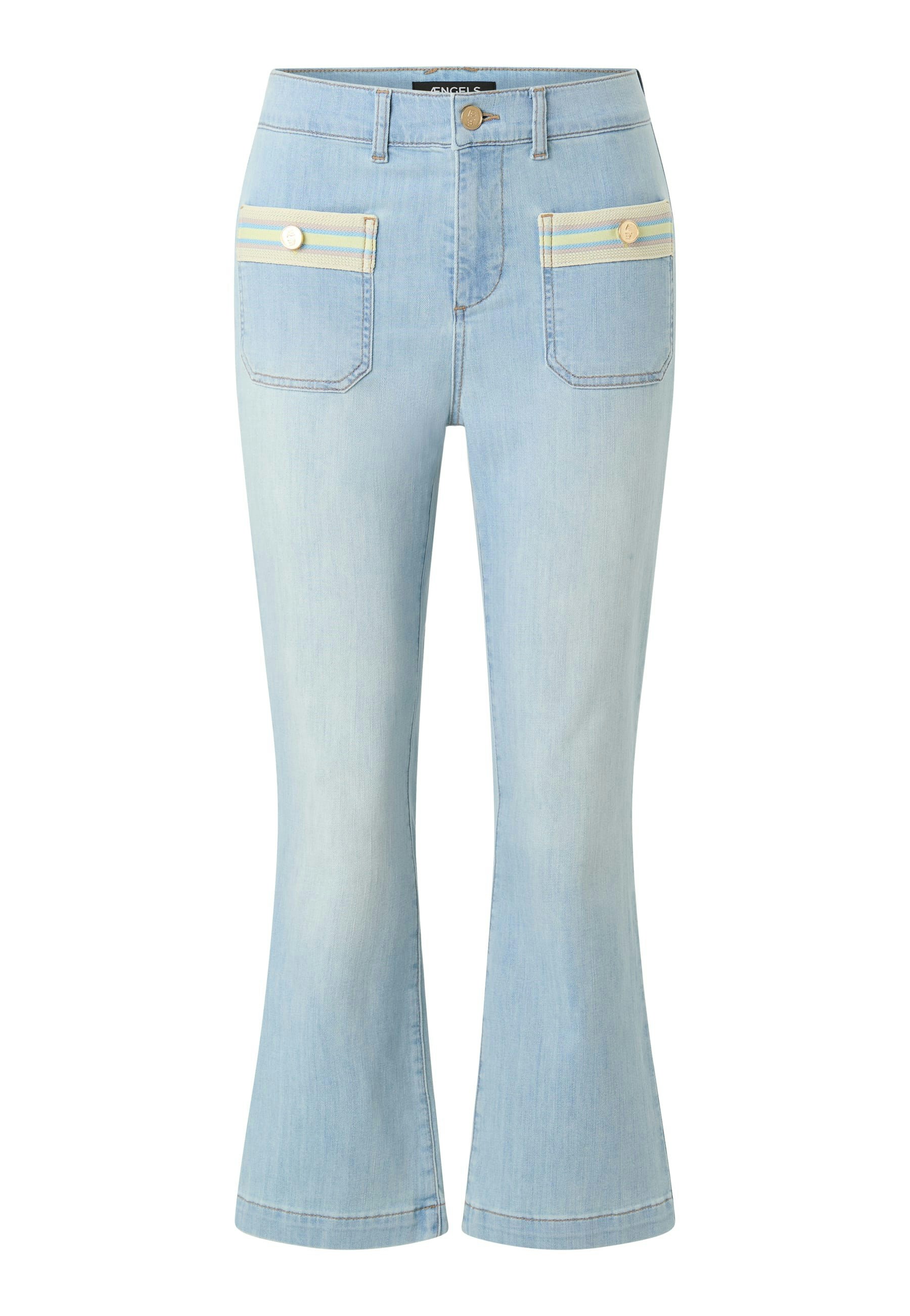 Shortened jeans Pocket Bootcut