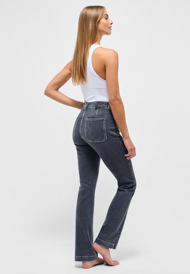 Jeans Pocket Bootcut mit Schmuckdetail