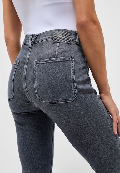 Jeans Pocket Bootcut mit Schmuckdetail