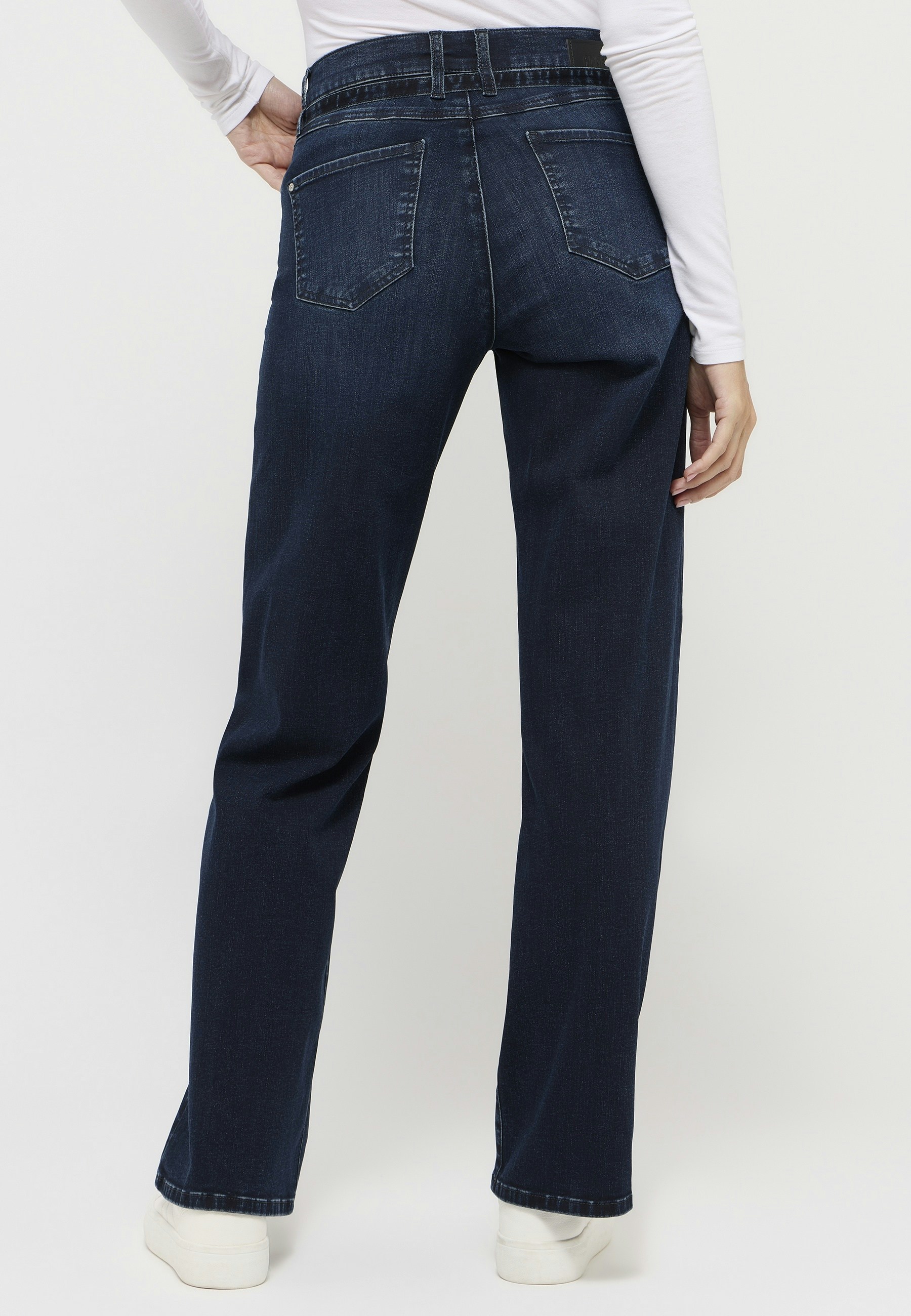 Jeans Liz Belt with integrated belt