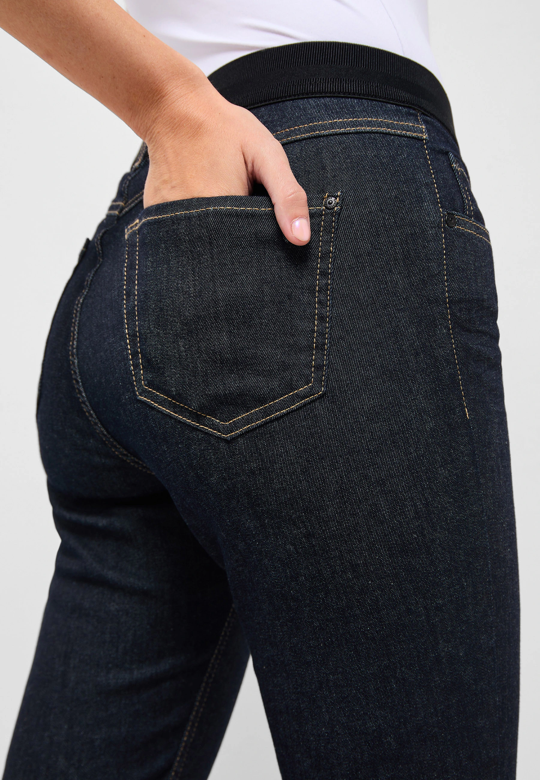 Jeans One Size with stretch waistband