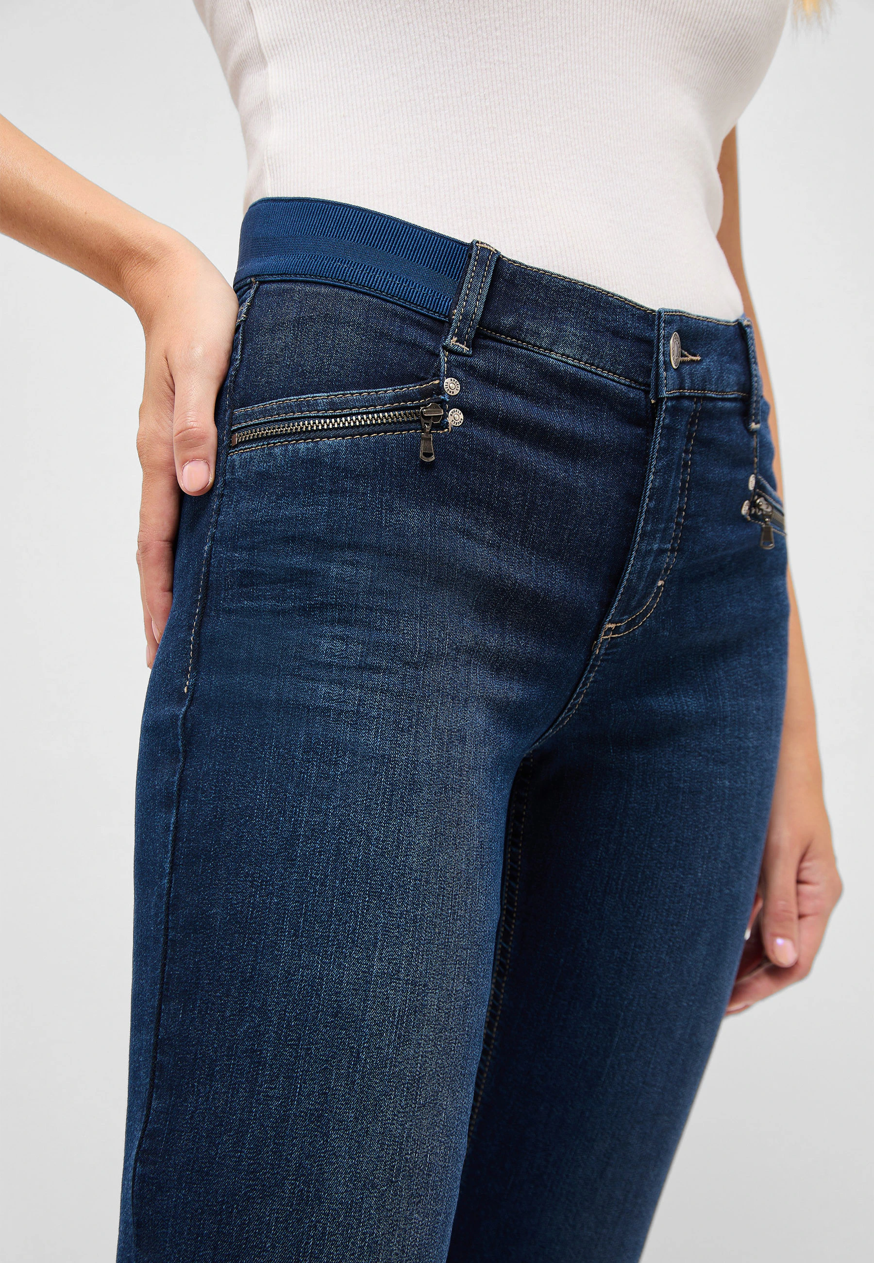 Jeans One Size mit Zip Detail
