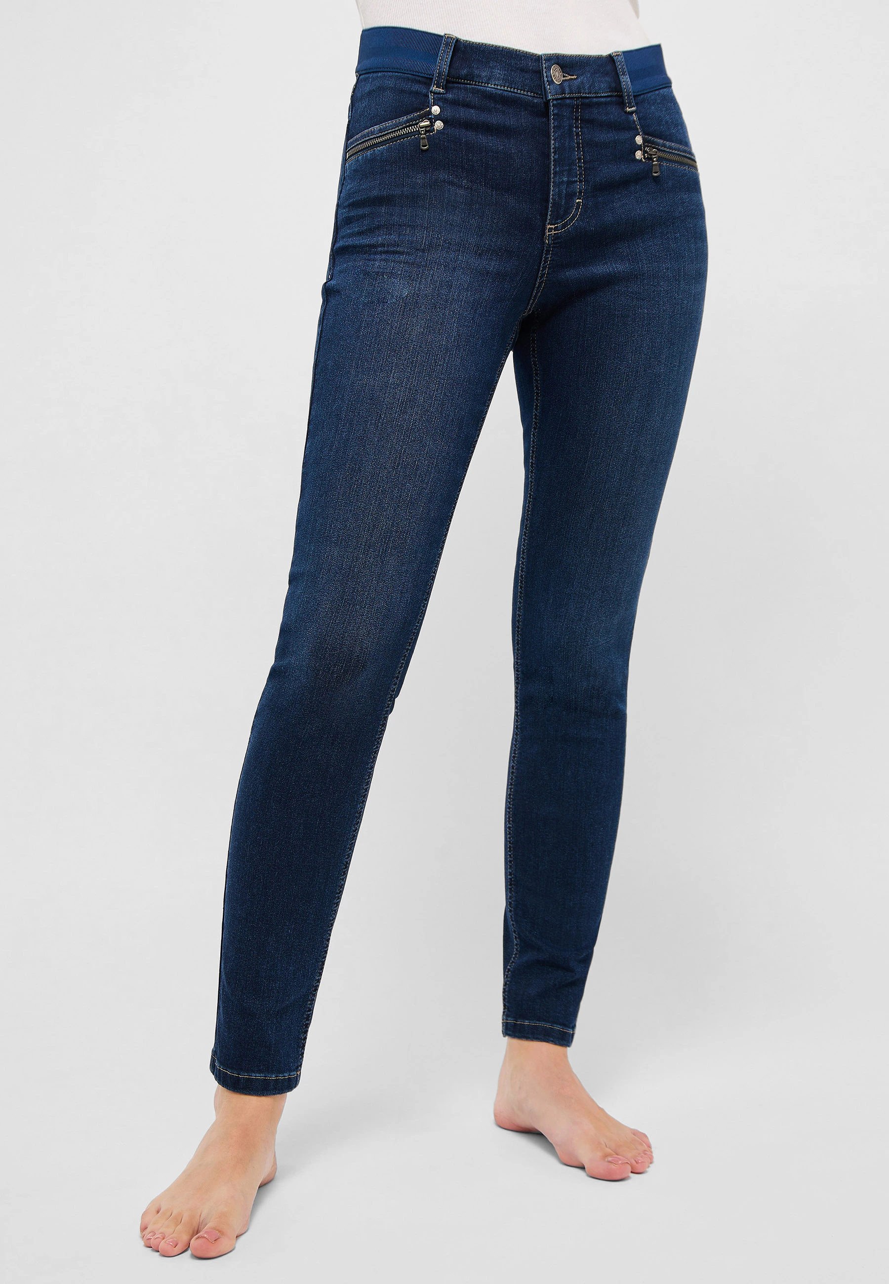 Jeans One Size mit Zip Detail