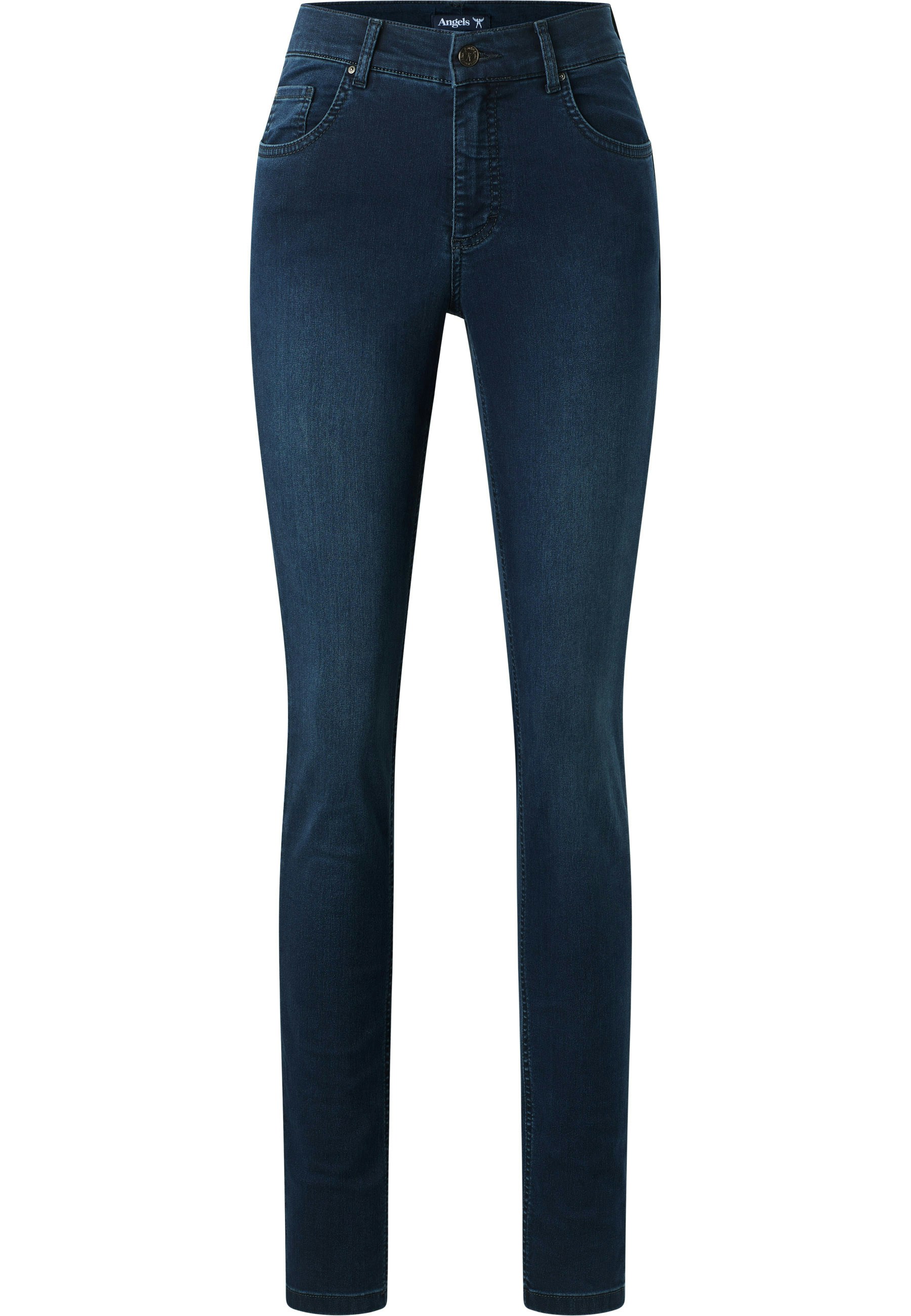 Skinny jeans with clean super stretch denim