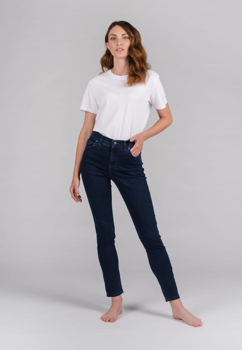 Jeans Skinny mit sportivem Denim