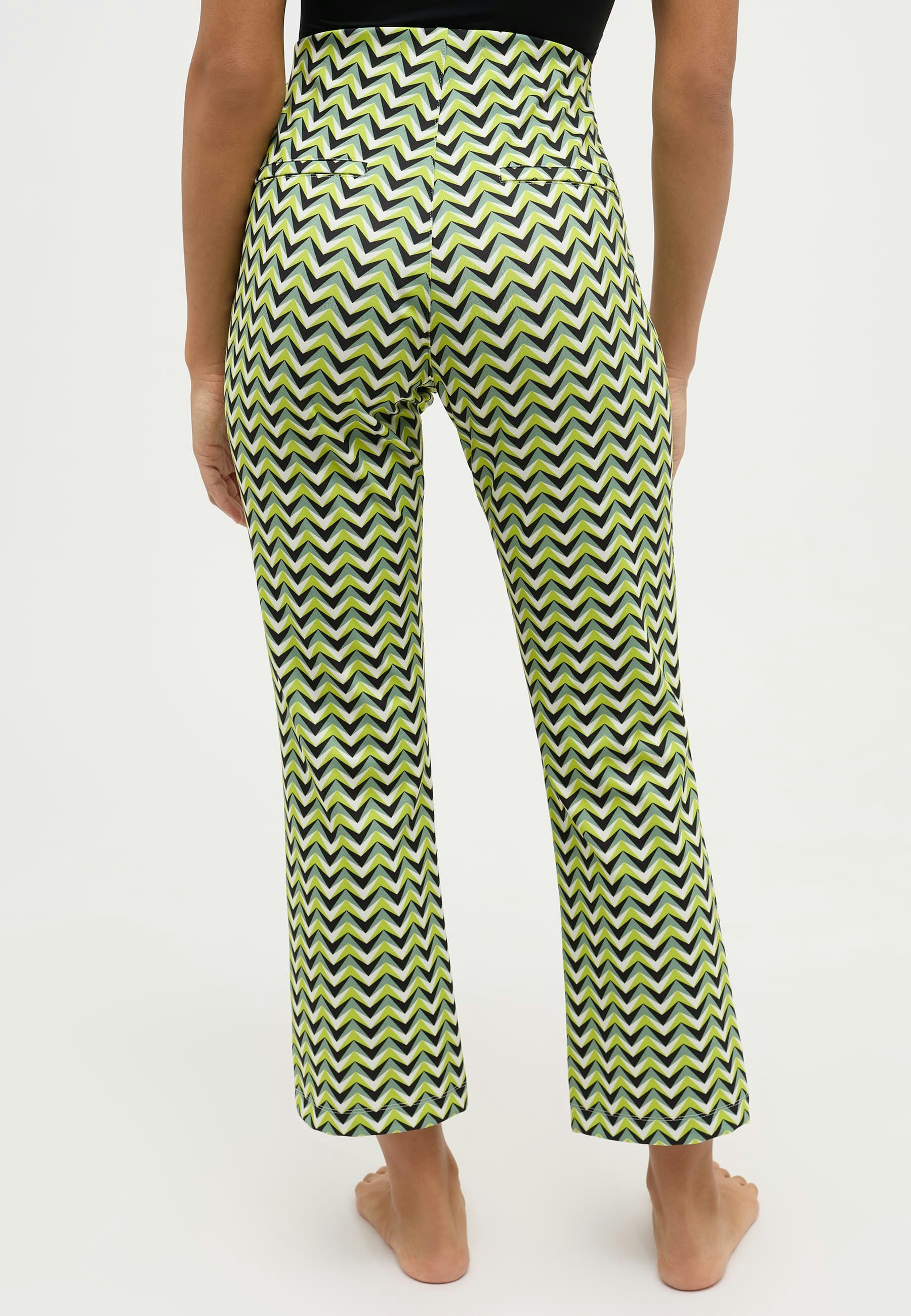 Pants Leni Crop Jump with retro print