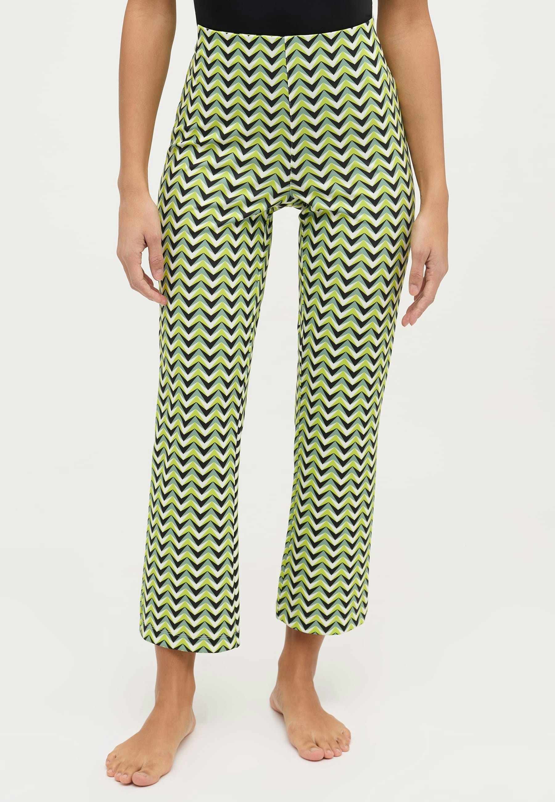 Pants Leni Crop Jump with retro print