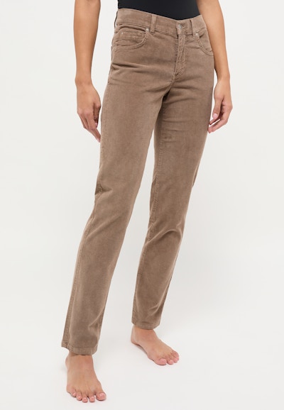 Jeans Cici in colored corduroy