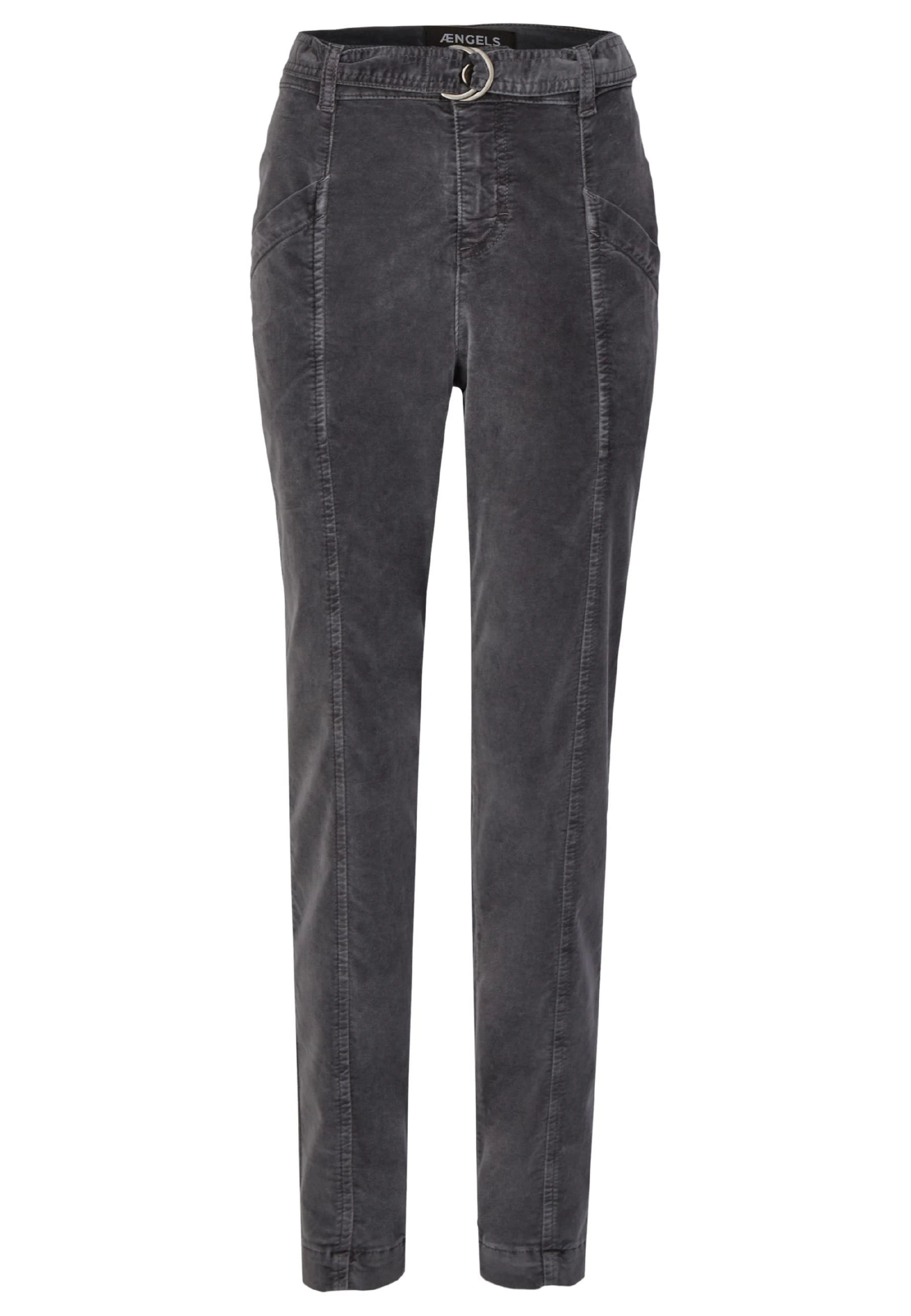 Slim-Fit jeans Clare Fancy Belt with decorative stitching