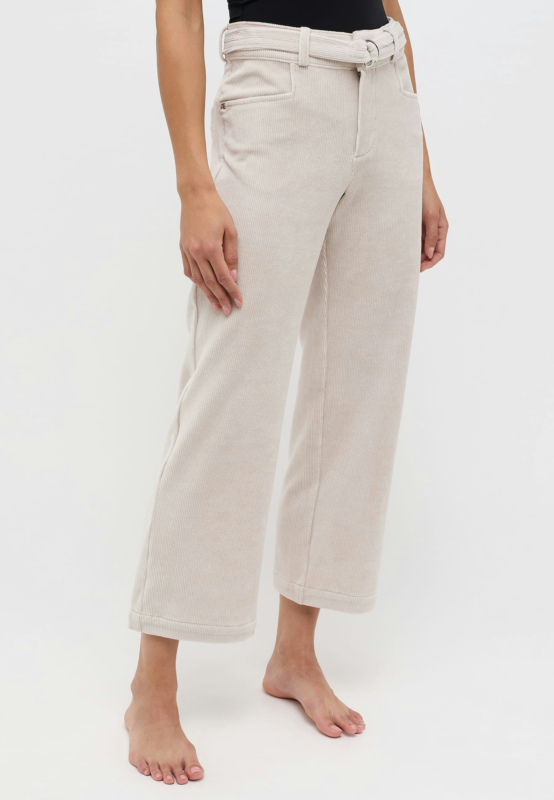 Hose Culotte mit Jersey Cord