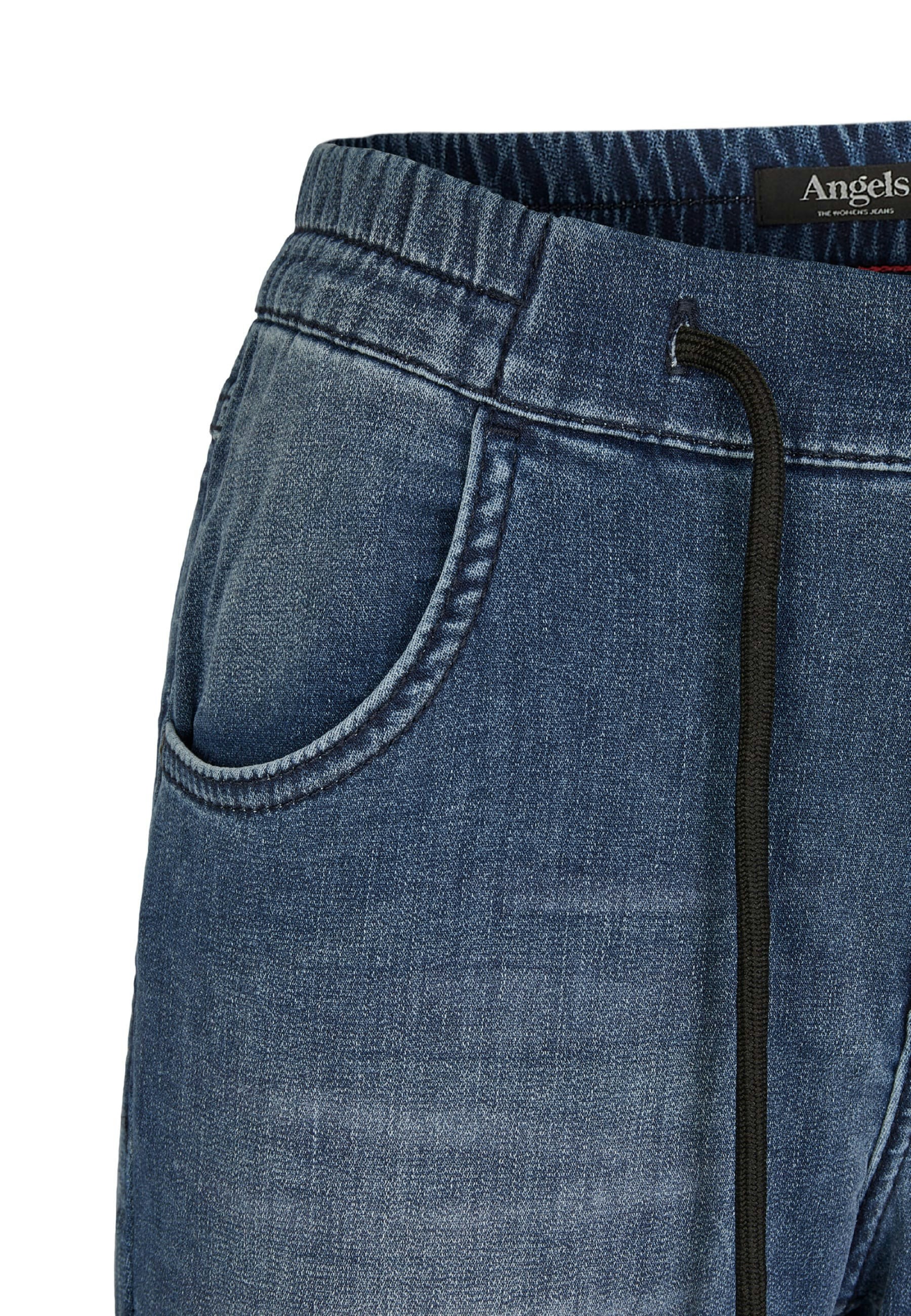 Joggpants Louisa Active mit unifarbenem Stoff