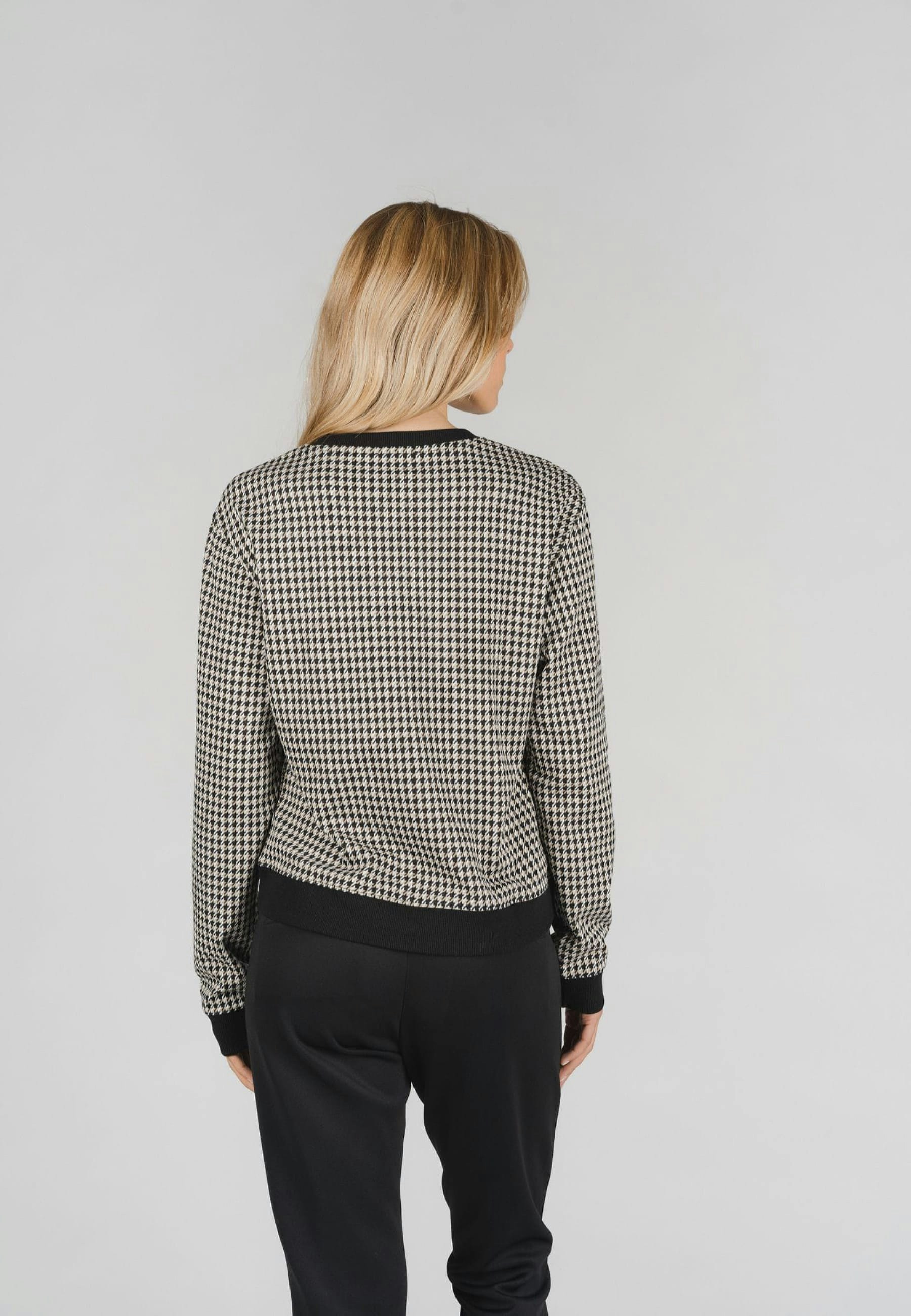 Sweater mit modischem Muster