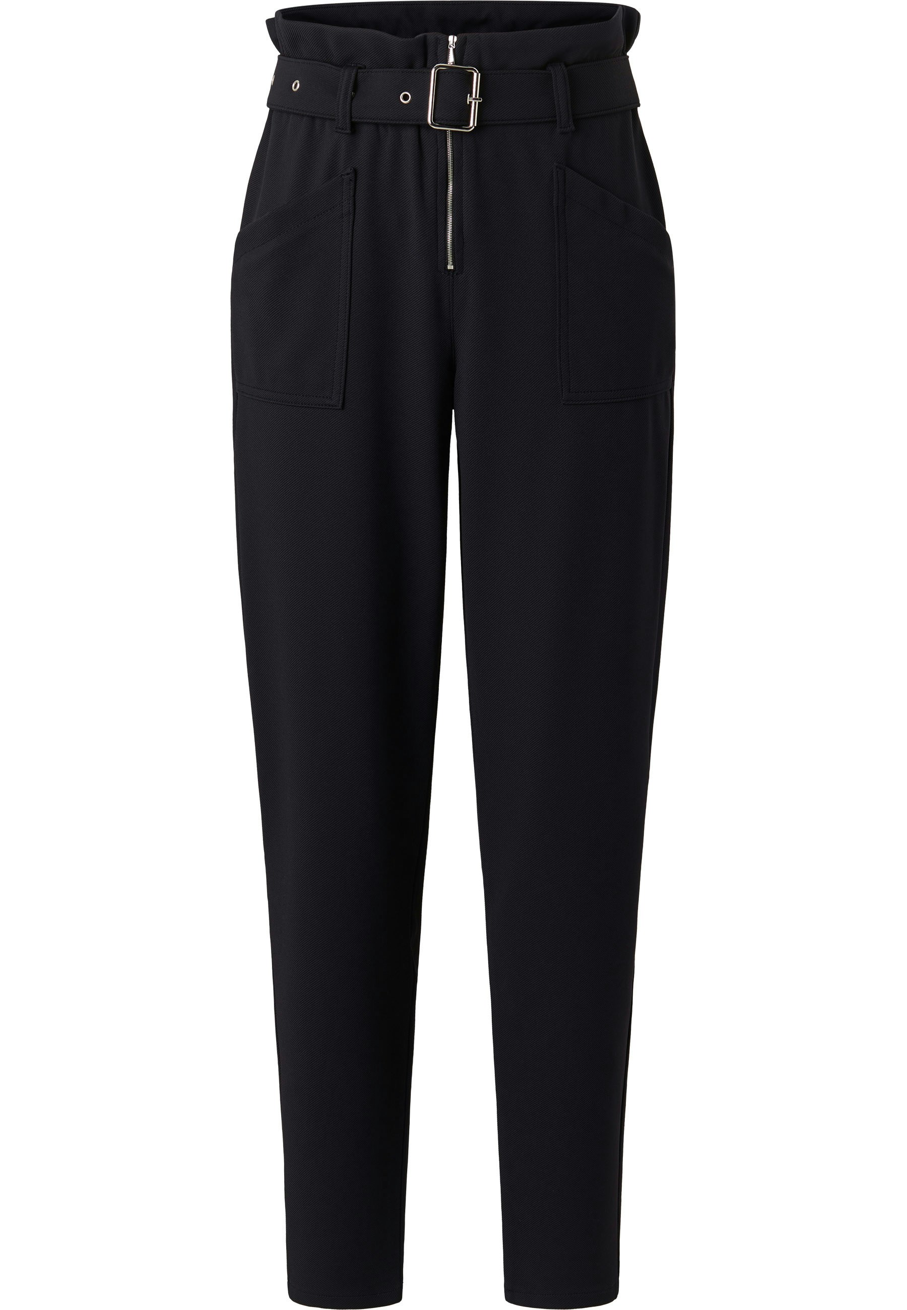 Dehnbare Hose Sporty Detail Carrot