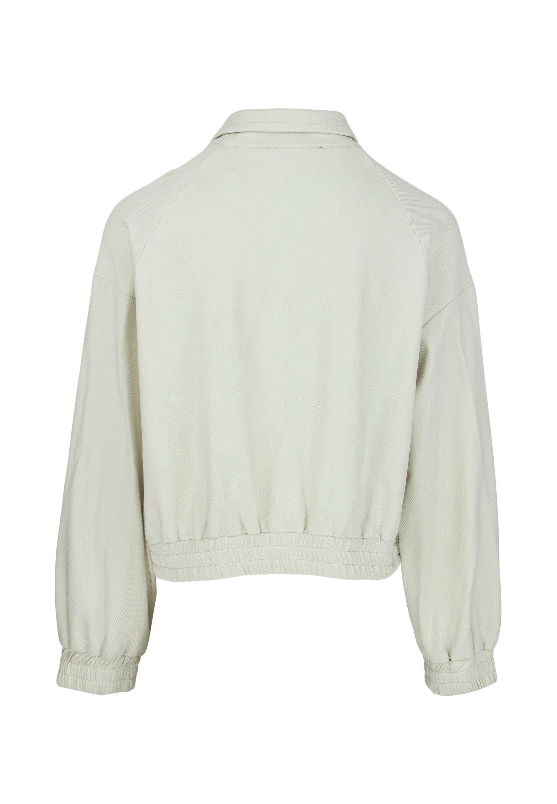 Solid blouson with front pocket