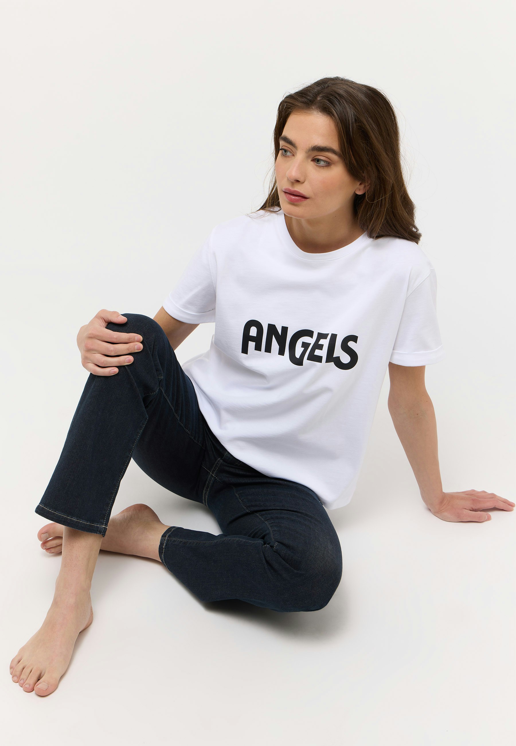 T-Shirt Angels Logo Print