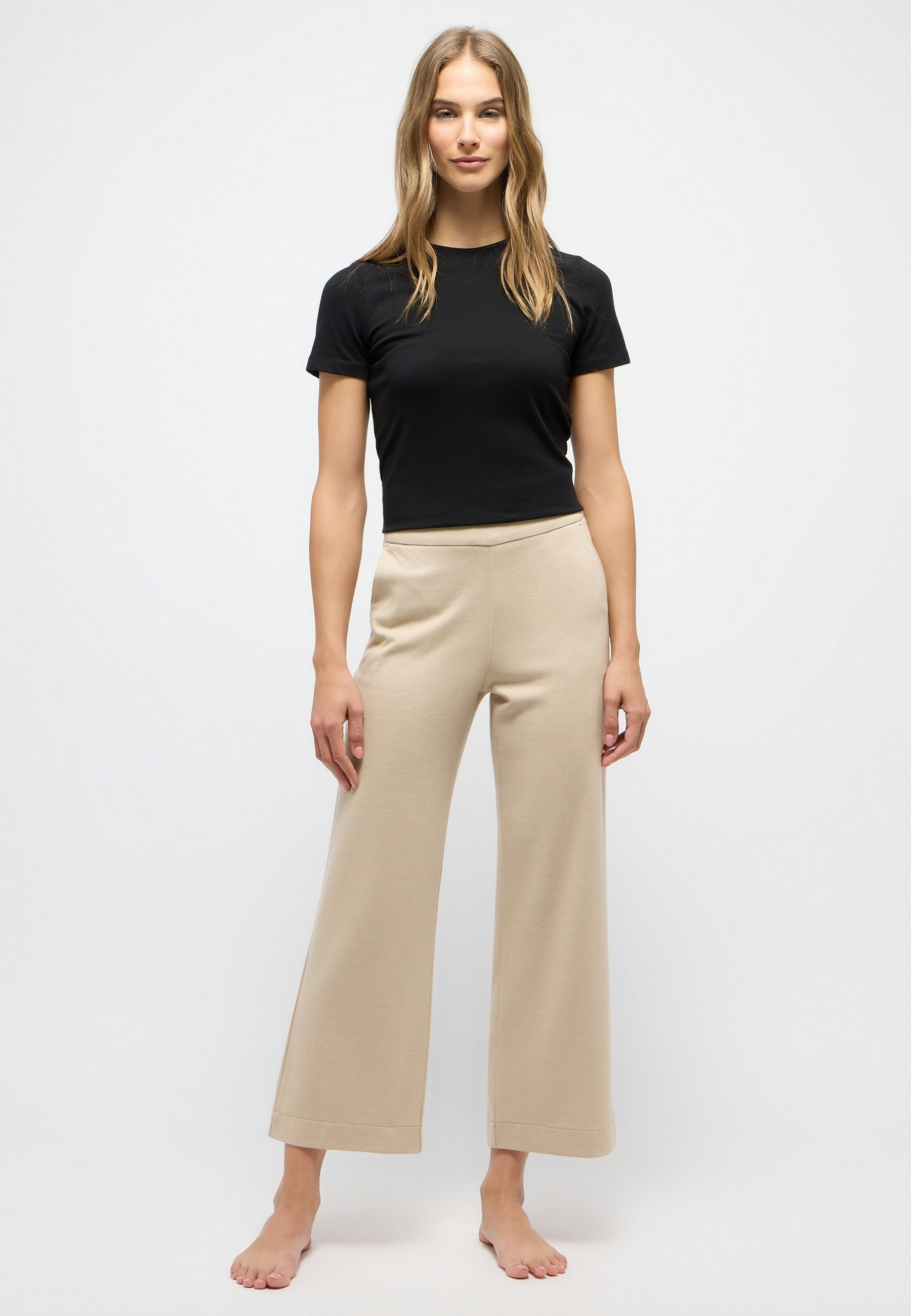 Hose Linn Jump mit Fischgratmuster