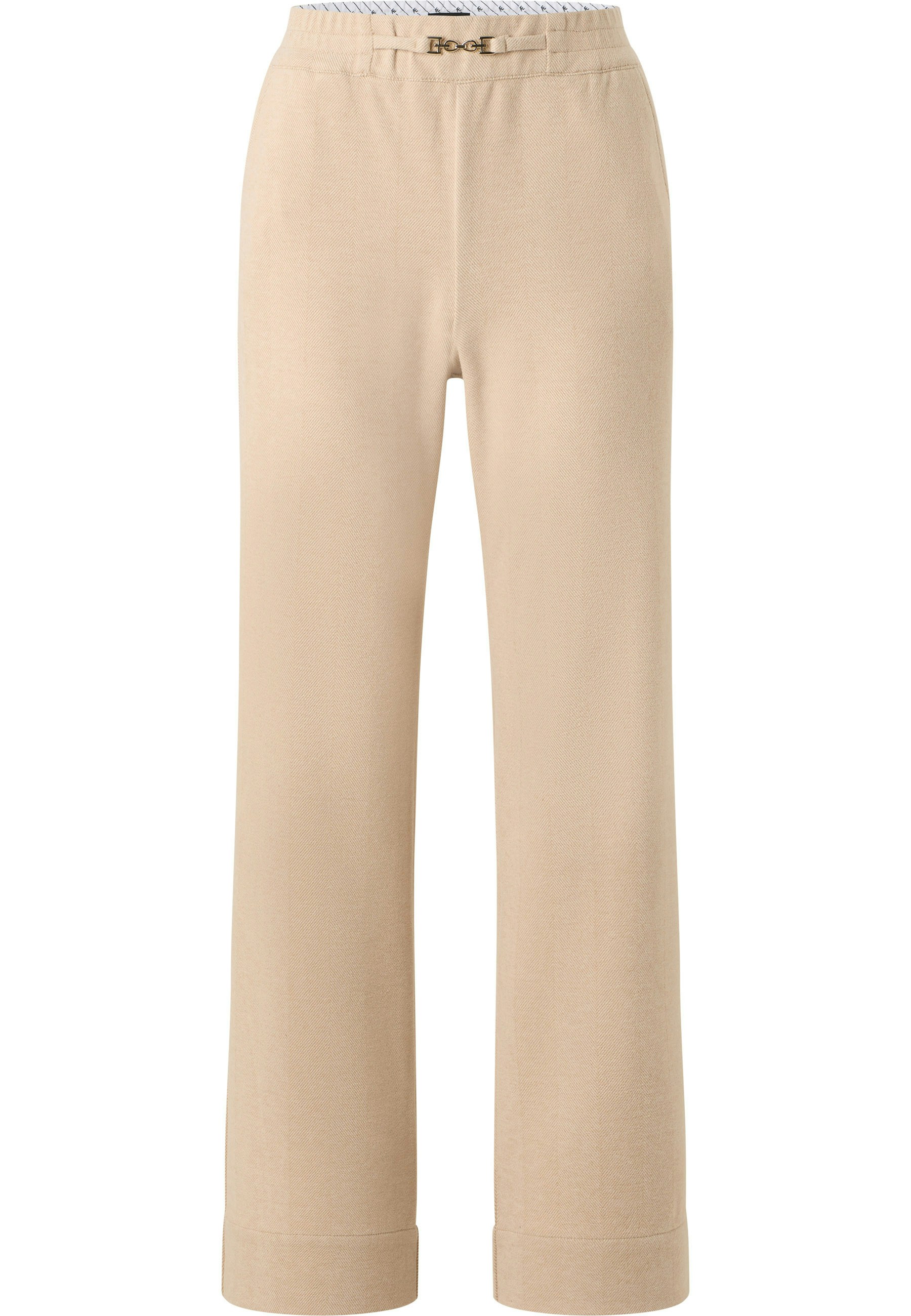 Hose Jump Wide Leg mit Schmuckdetail