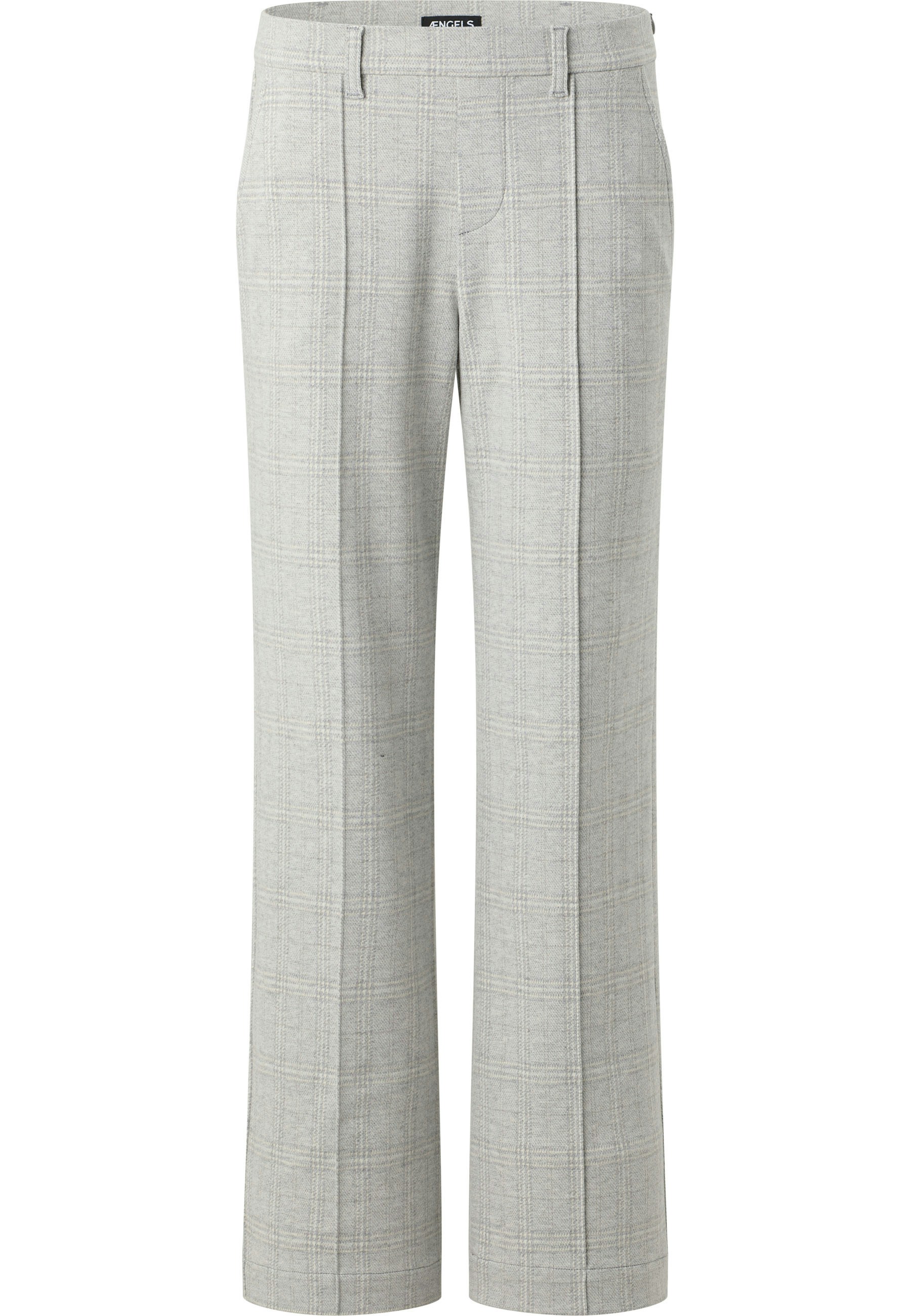 Checked pants Sporty Wide Leg