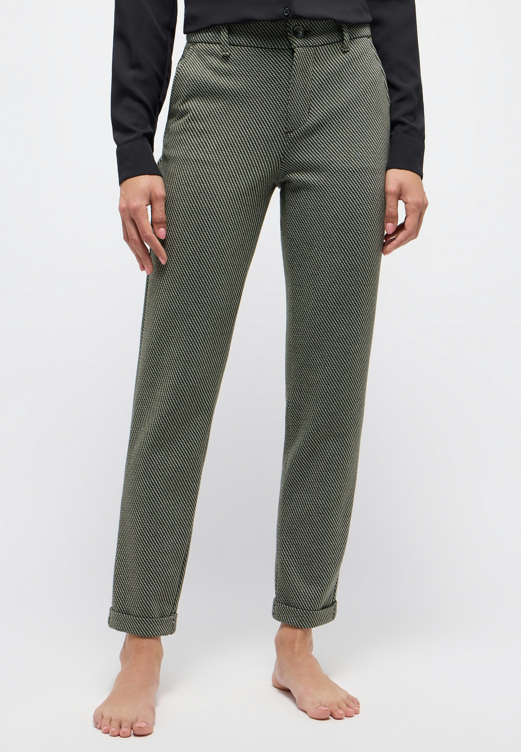 Jacquard-Hose Louisa Chino TU