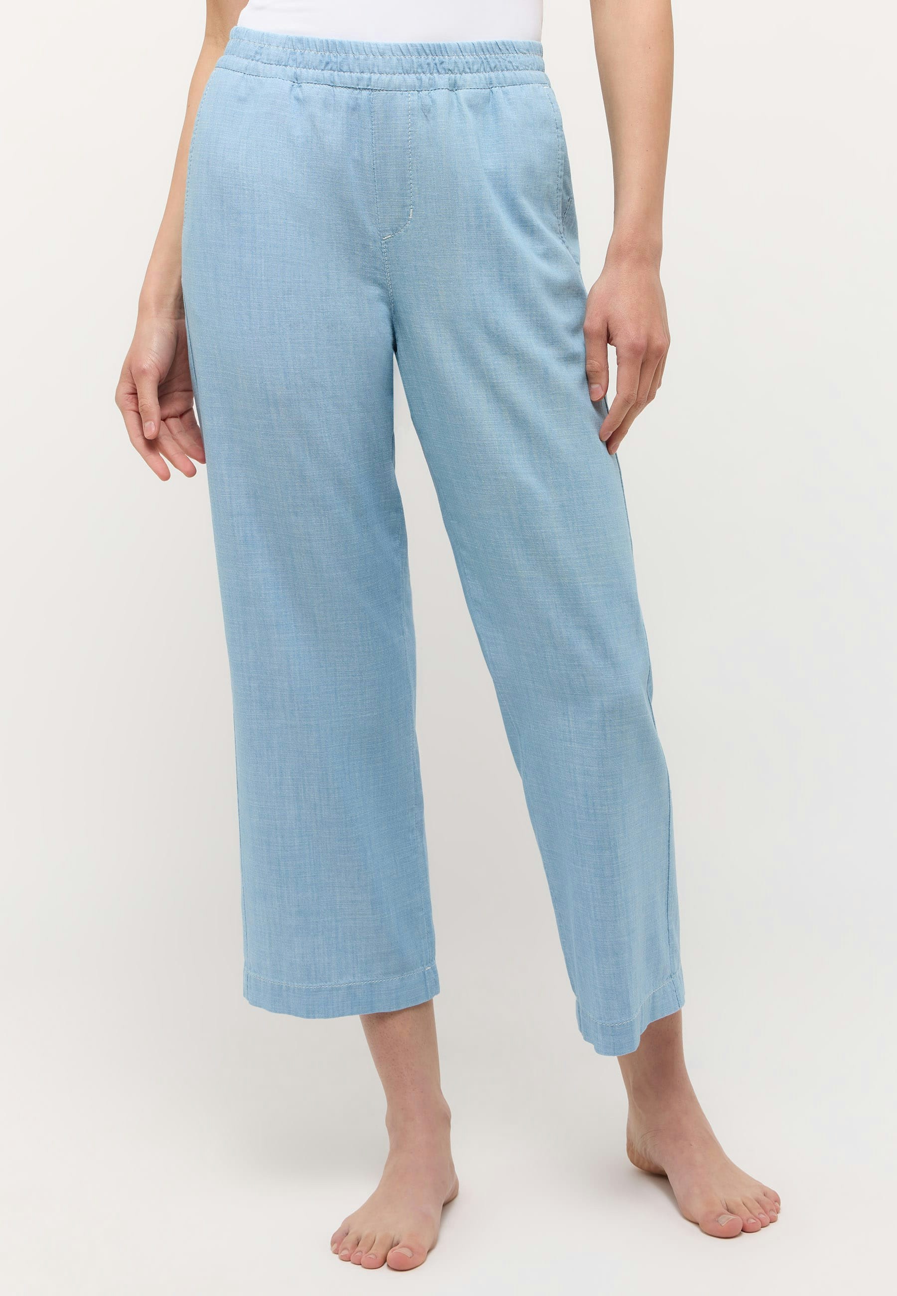 Hose Linn Jump mit Leinenoptik