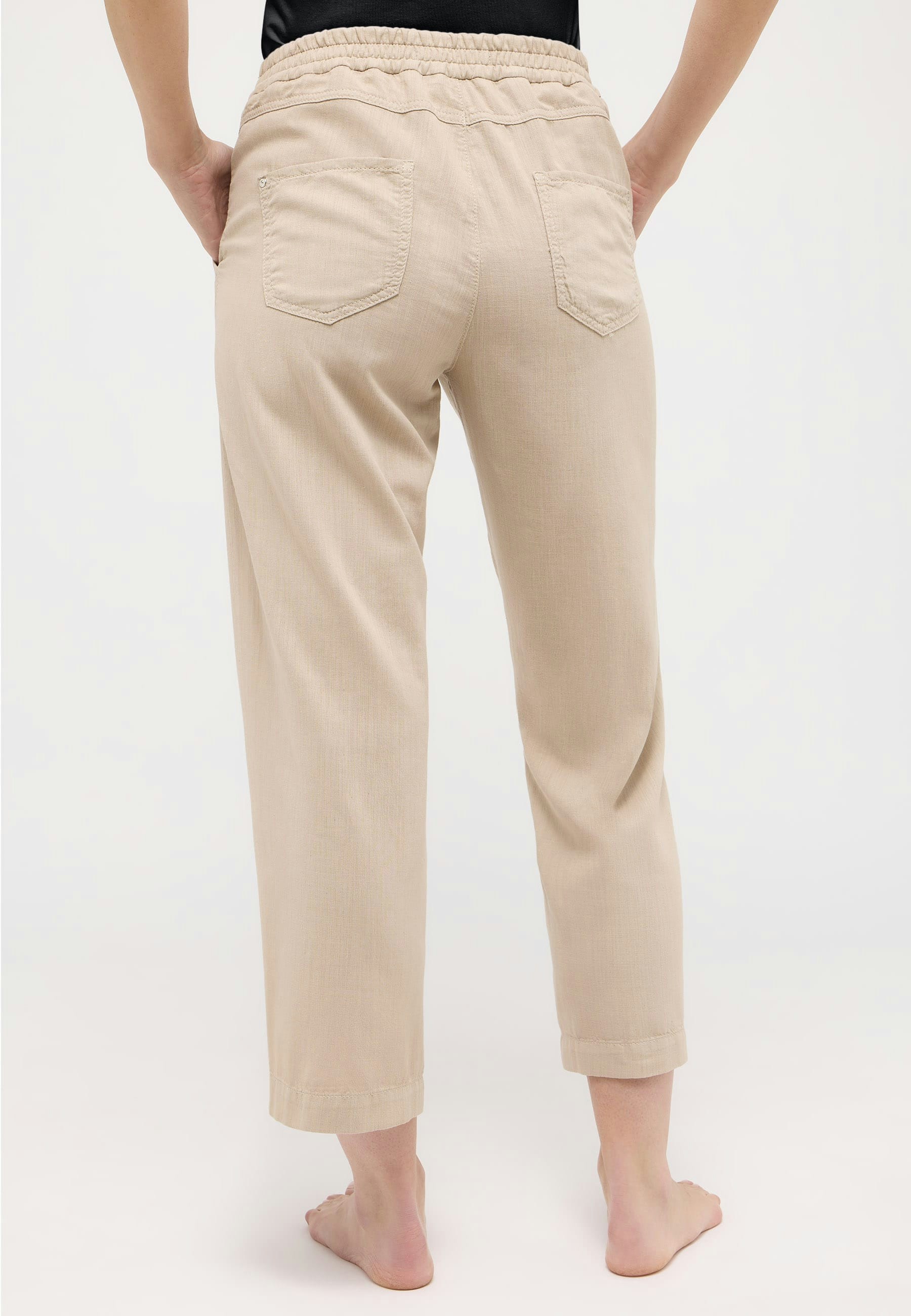 Hose Linn Jump mit Leinenoptik