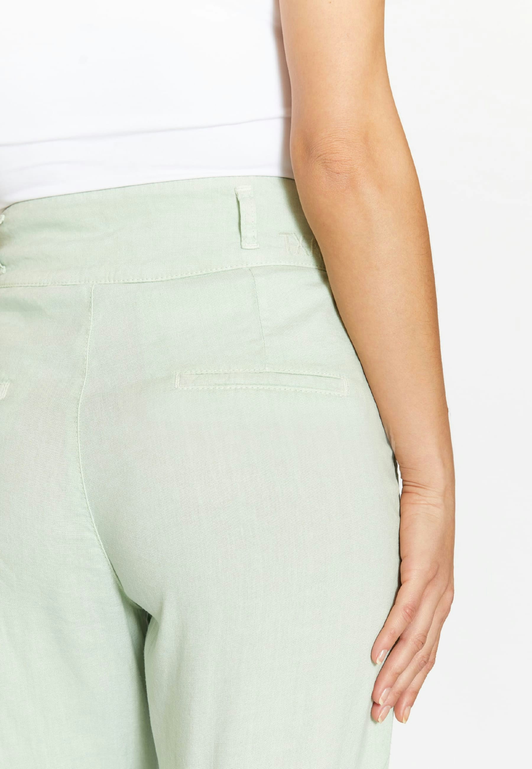 Wide-leg fabric pants Tessa