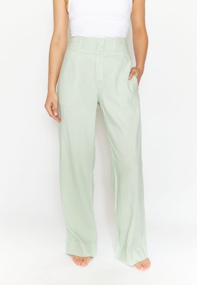 Wide-leg fabric pants Tessa