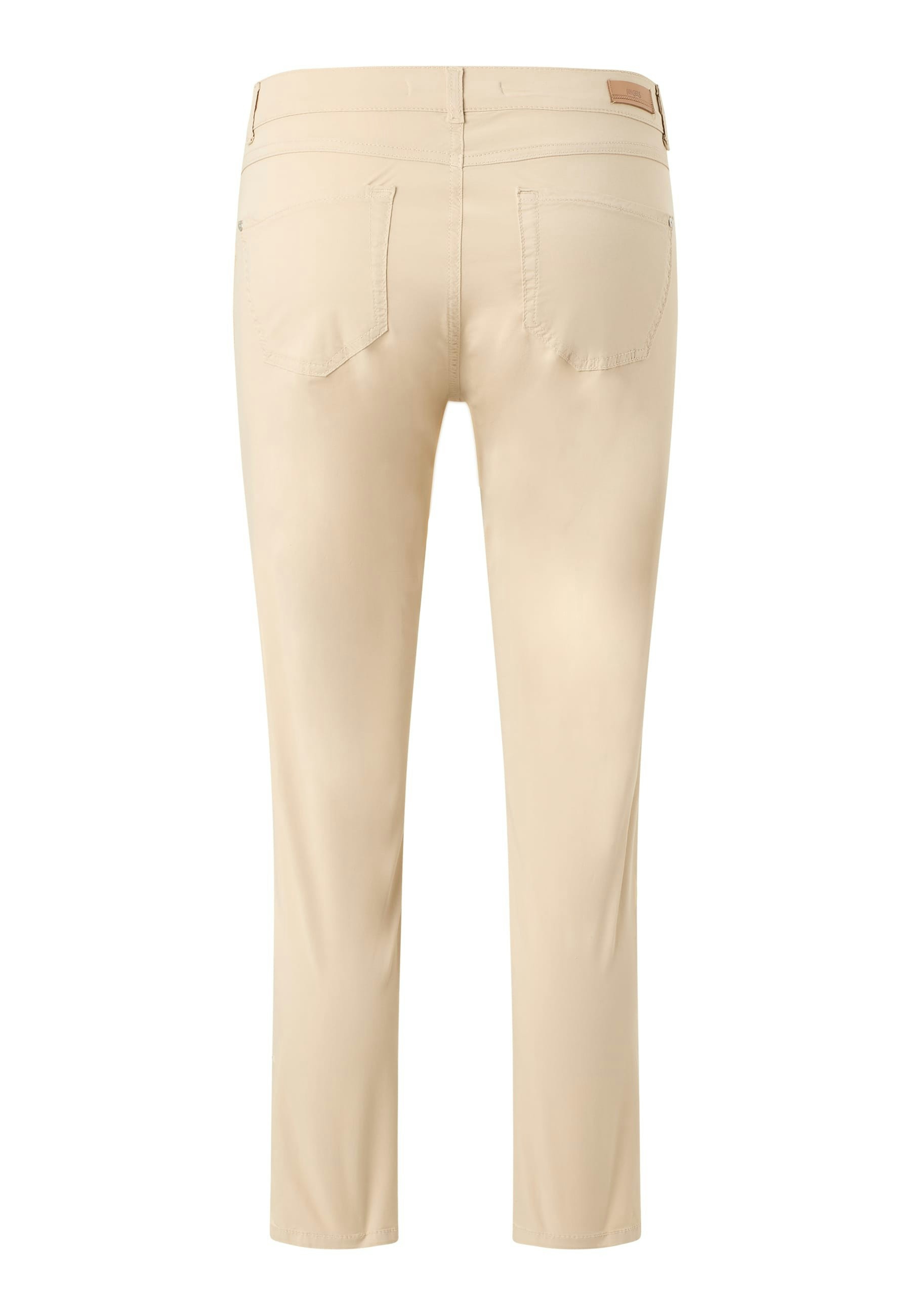 Pants Cici Crop Slit in solid design