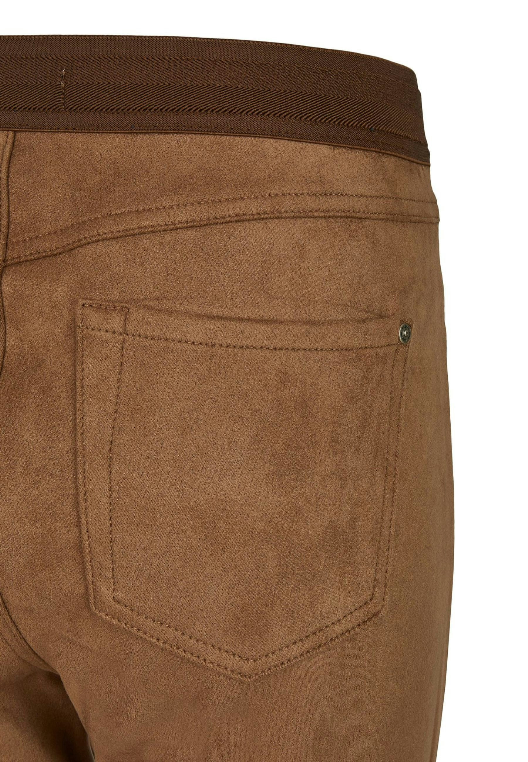 Lederimitathose Skinny Shape Seam