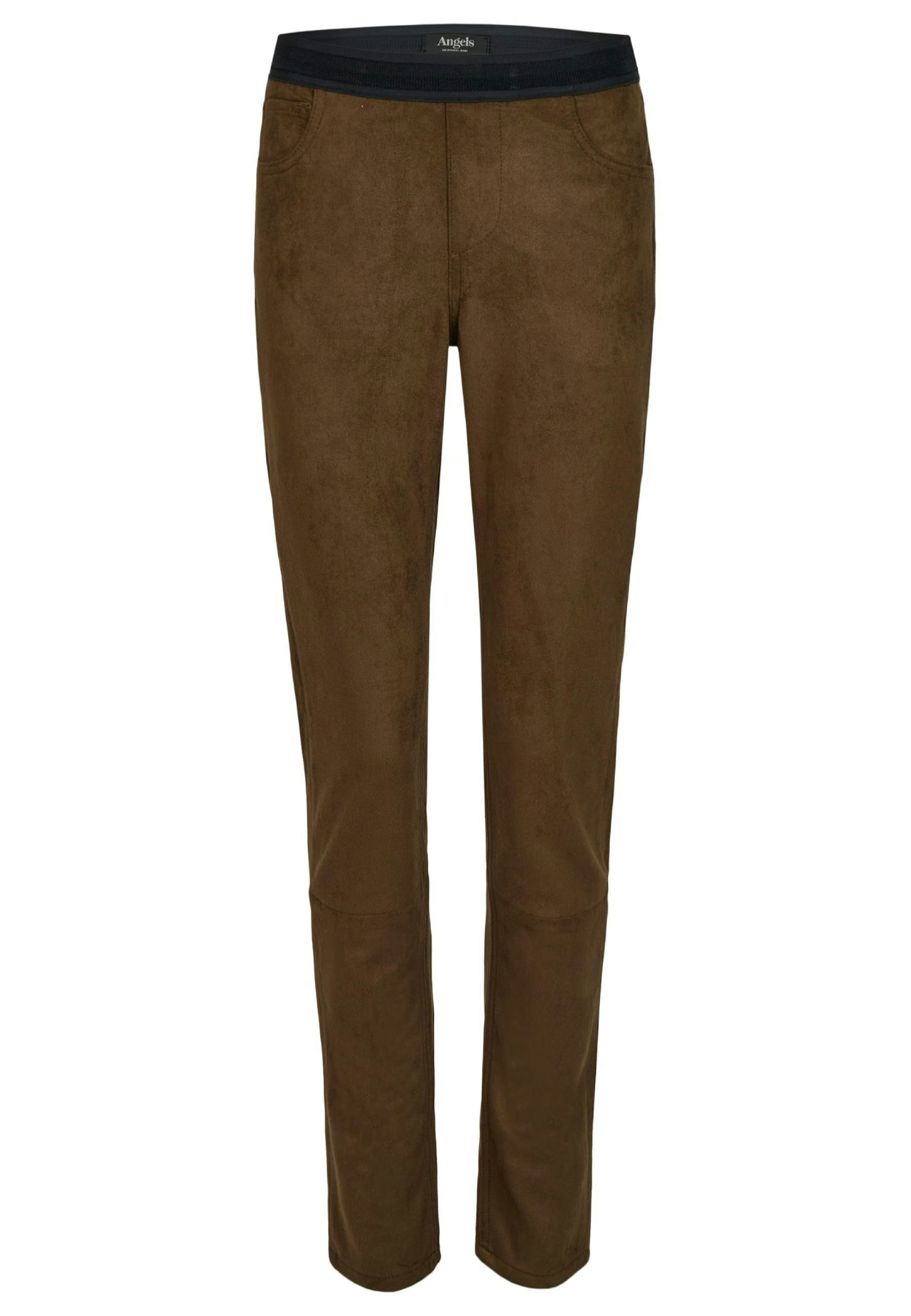 Lederimitathose Skinny Shape Seam