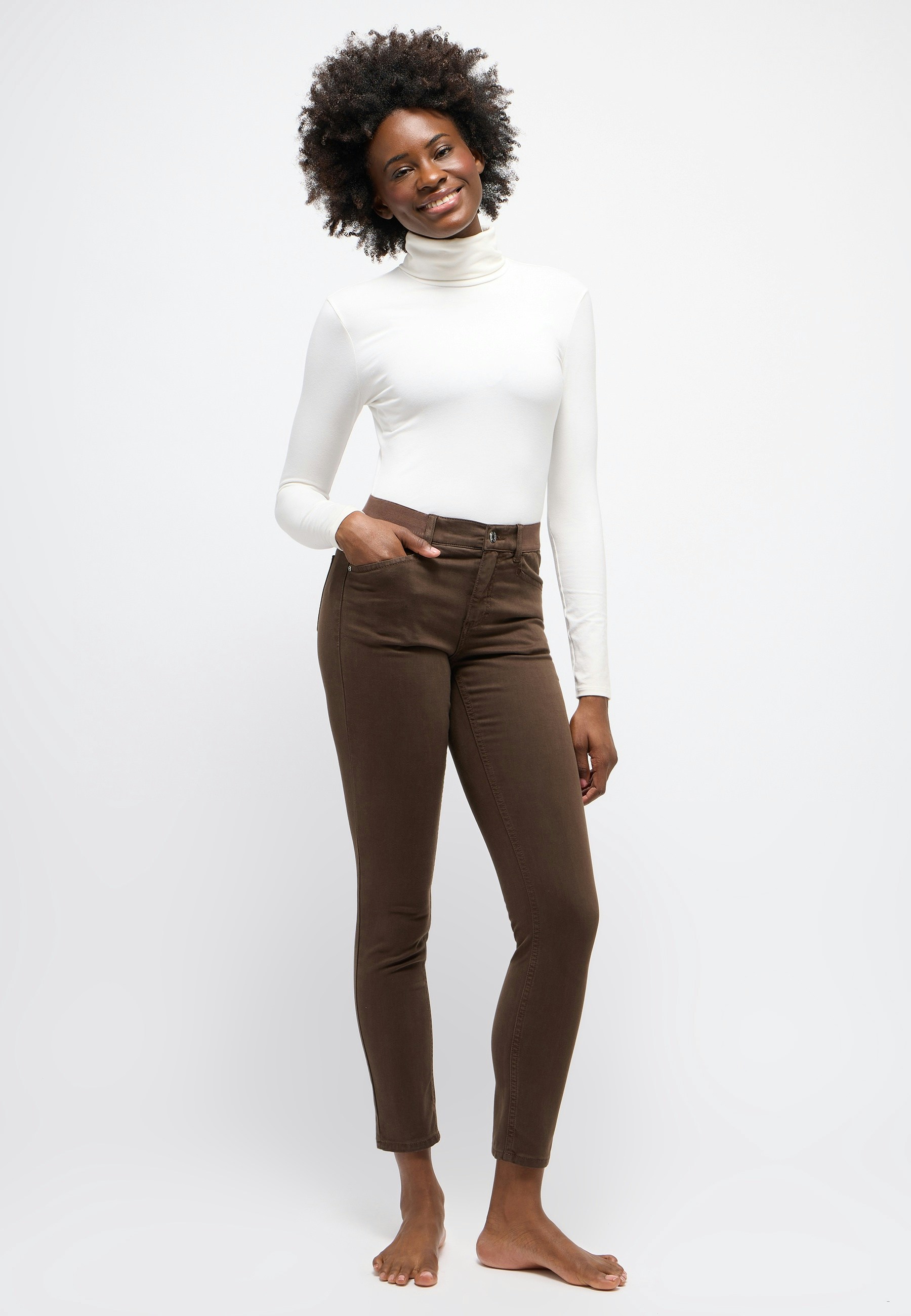 Jeans Skinny Sporty aus Winter Cotton