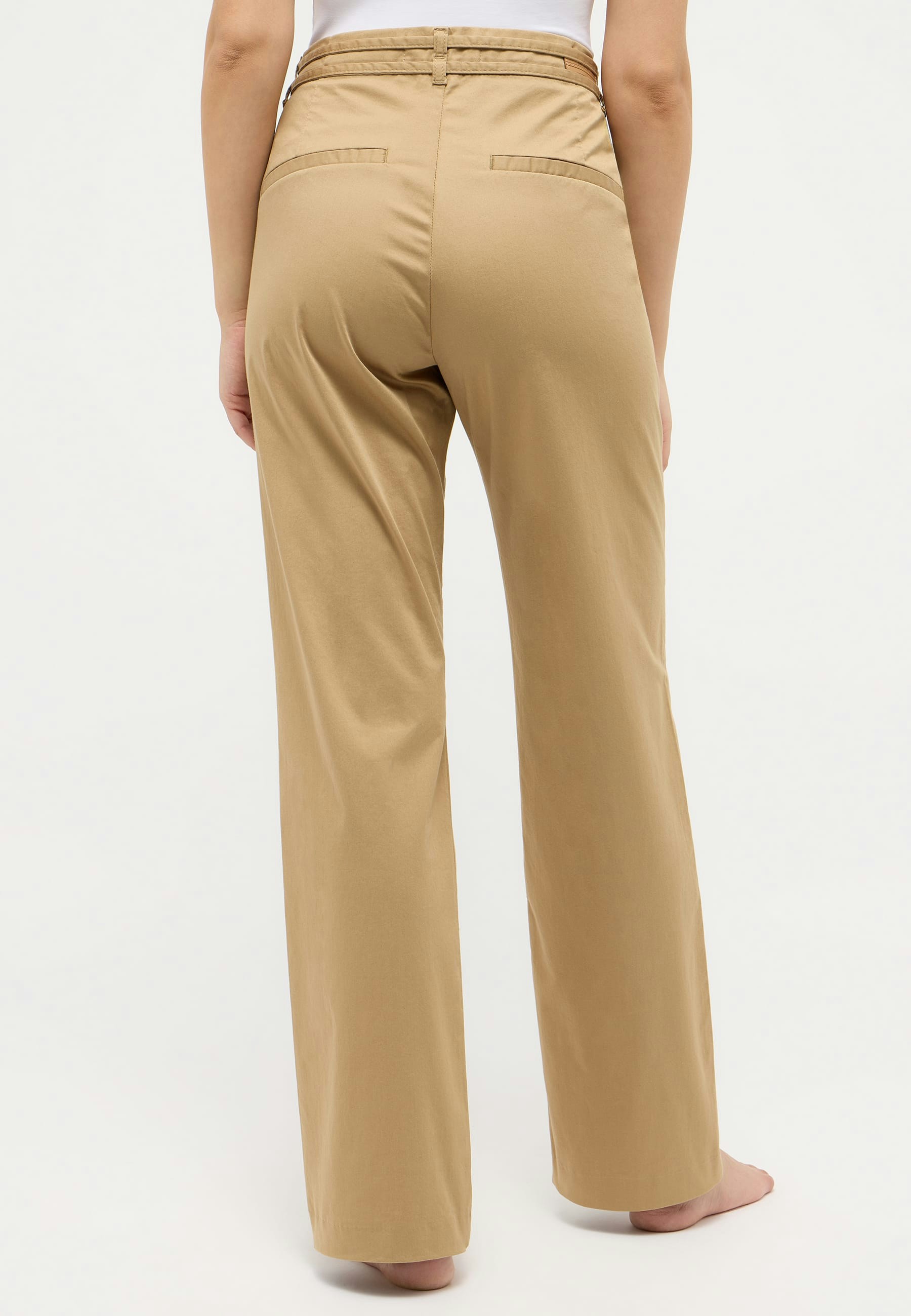 Unifarbene Hose Lara Belt