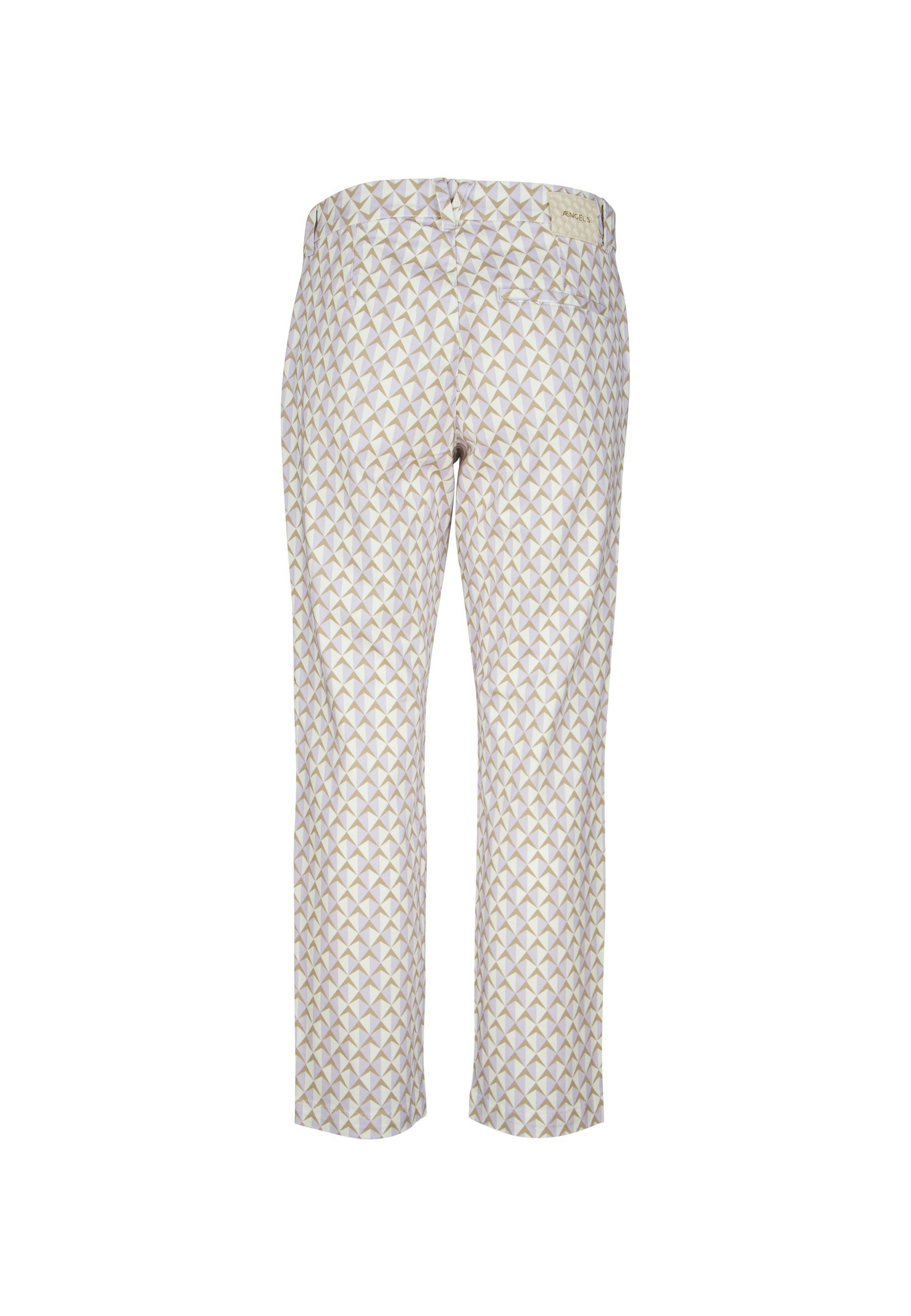 Hose Detail Straight mit grafischem Print